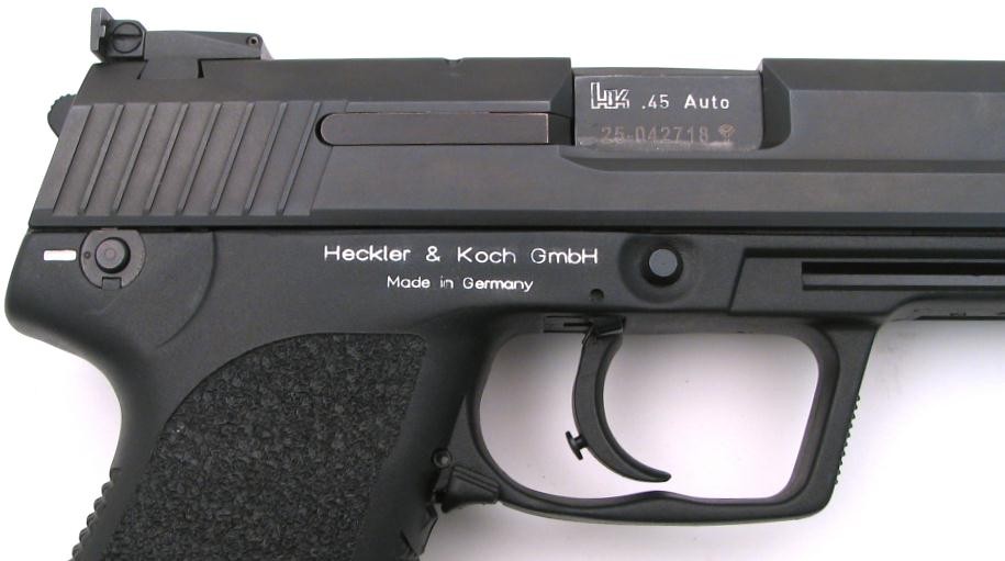 Heckler Koch Usp Tactical Acp Caliber Pistol With Case And Extra