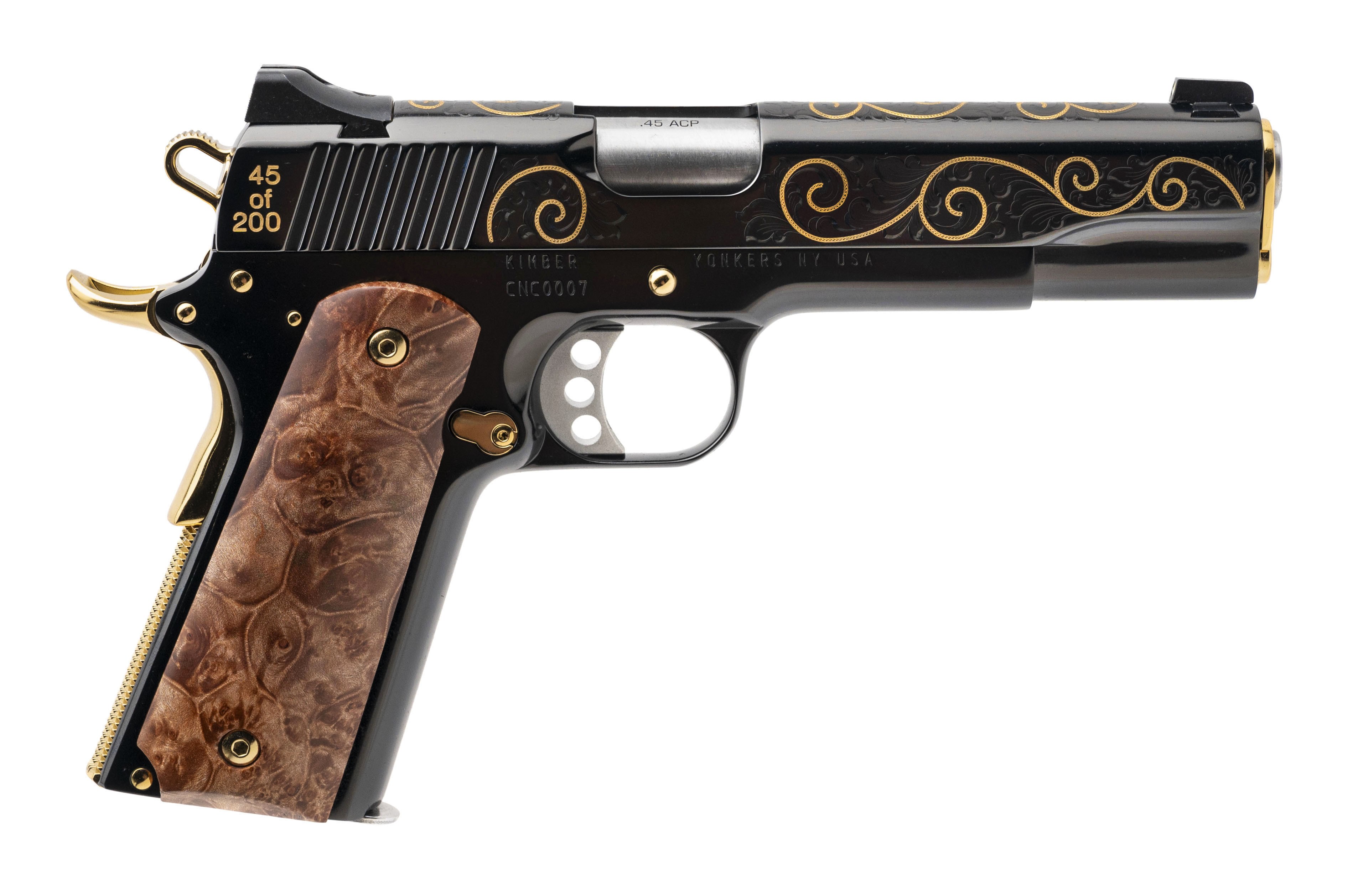 (SN: CNC0007) Custom & Collectable Kimber K1911 Black Deluxe 