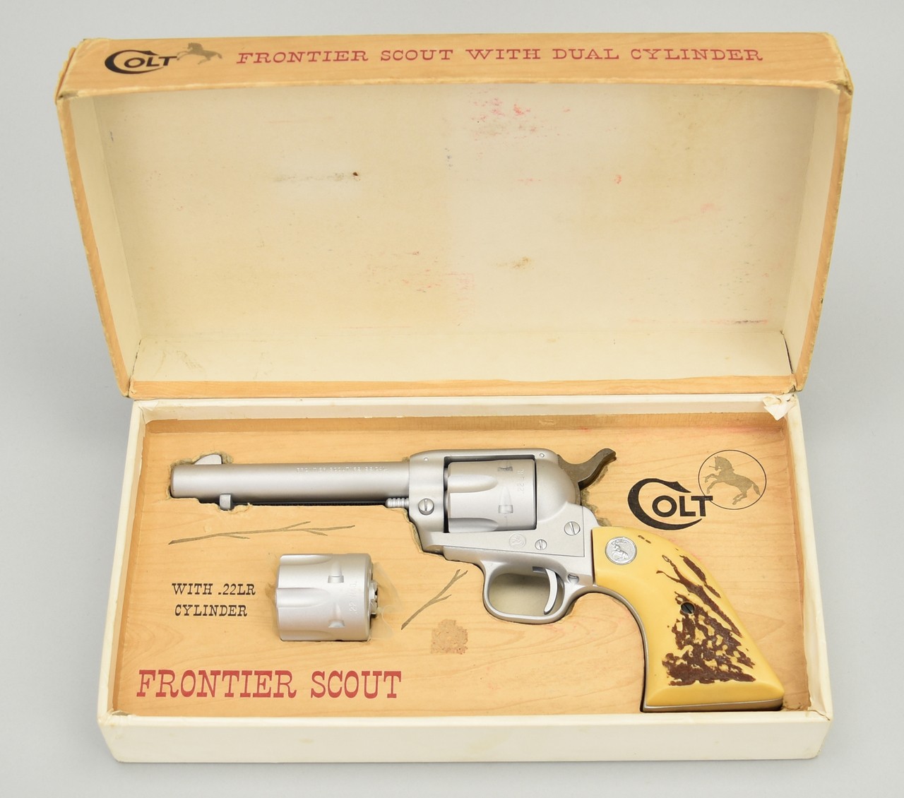 Colt Single Action Army Frontier Scout 22 Lr22 Magnum C12422