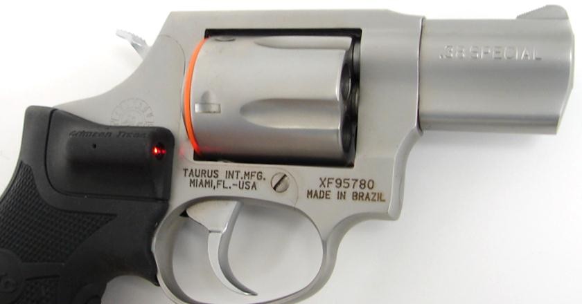 Taurus 85 38 Special Caliber Revolver Stainless Steel 2 Model With Crimson Trace Laser New Pr8712