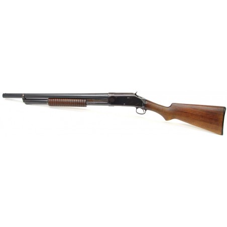 Winchester 1897 12 gauge shotgun. Riot gun with cylinder bore, 90% blue ...
