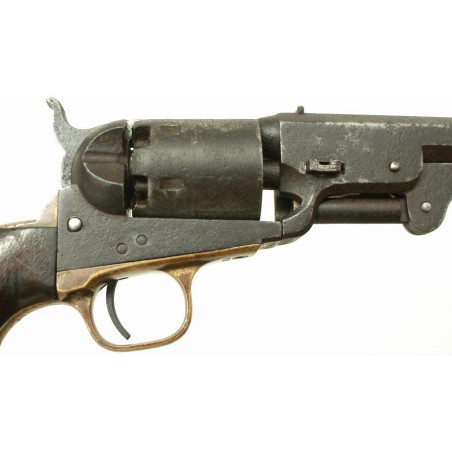 Colt 1851 Navy (Civil War serial number range). Rear sight on barrel ...