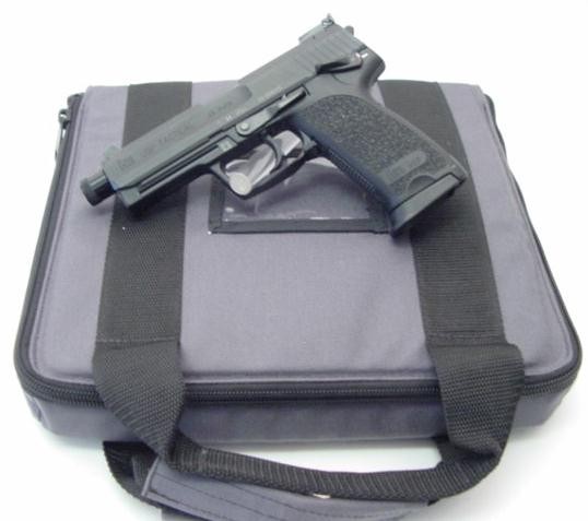 Heckler & Koch USP Tactical 45 caliber pistol with case. (pr1770)