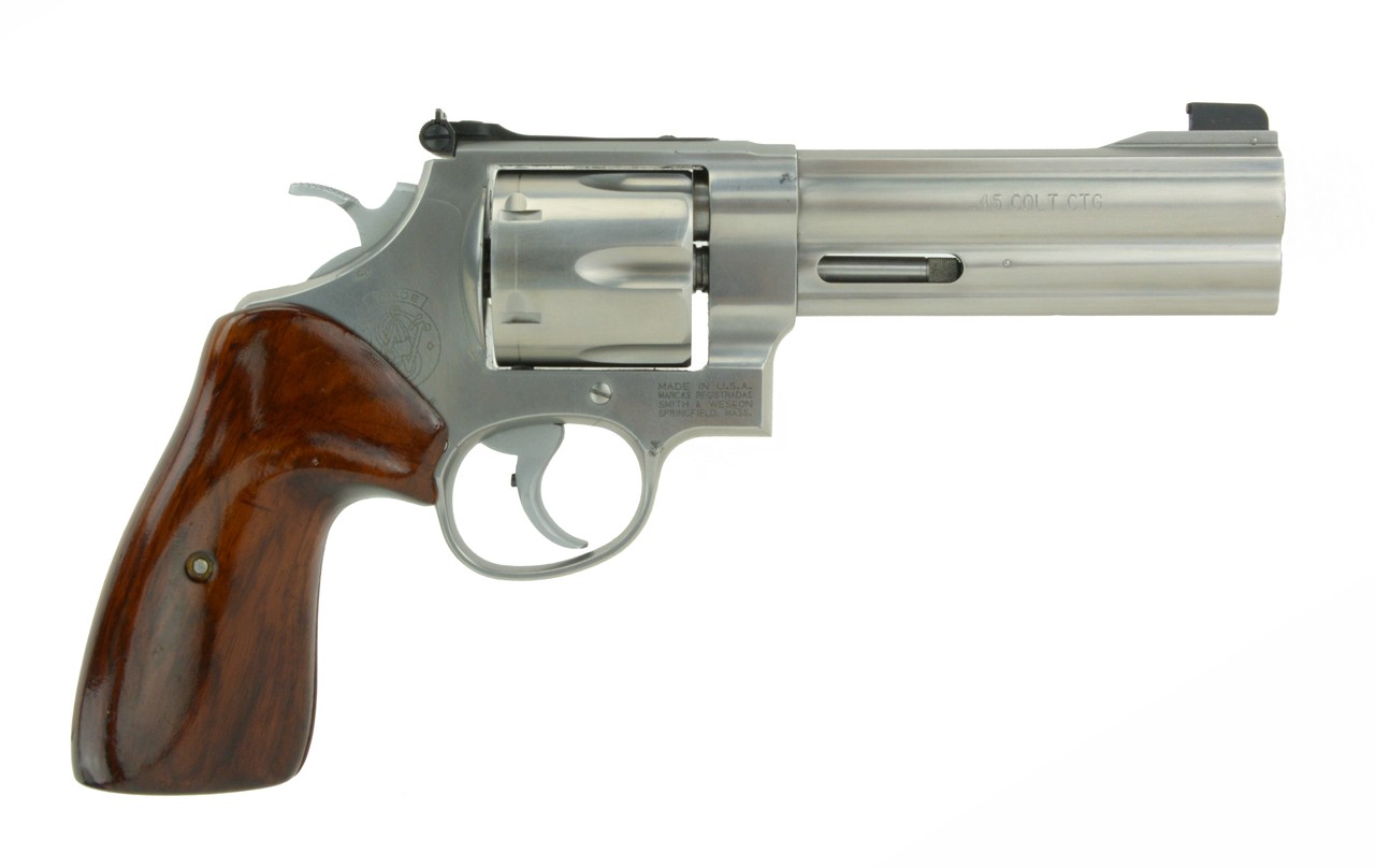 Smith & Wesson 629-5 45Colt caliber revolver for sale.