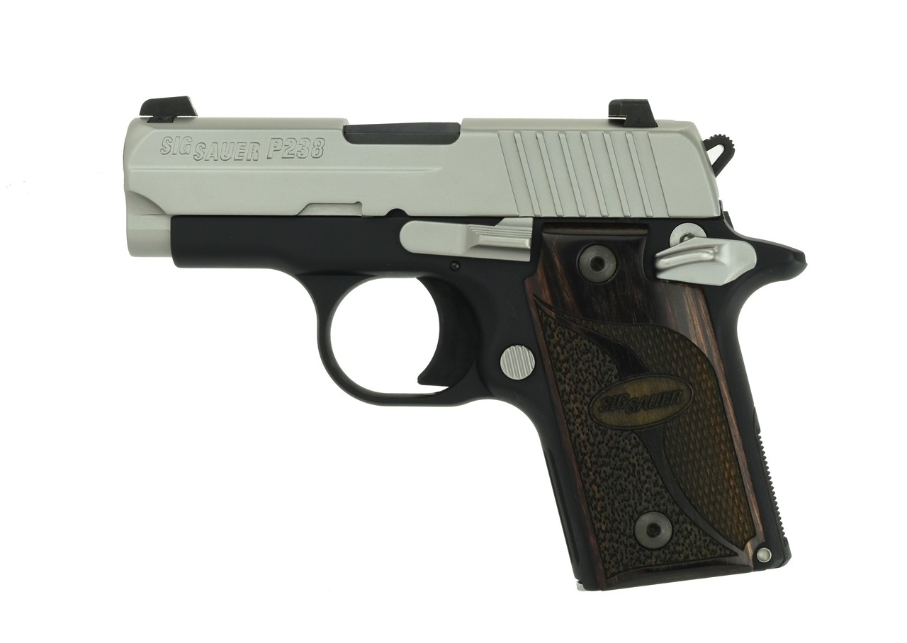 Sig Sauer P238 Sas 380 Acp Caliber Pistol For Sale New