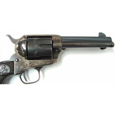 Colt Single Action .3840 caliber revolver manufactured 1920. Near ...