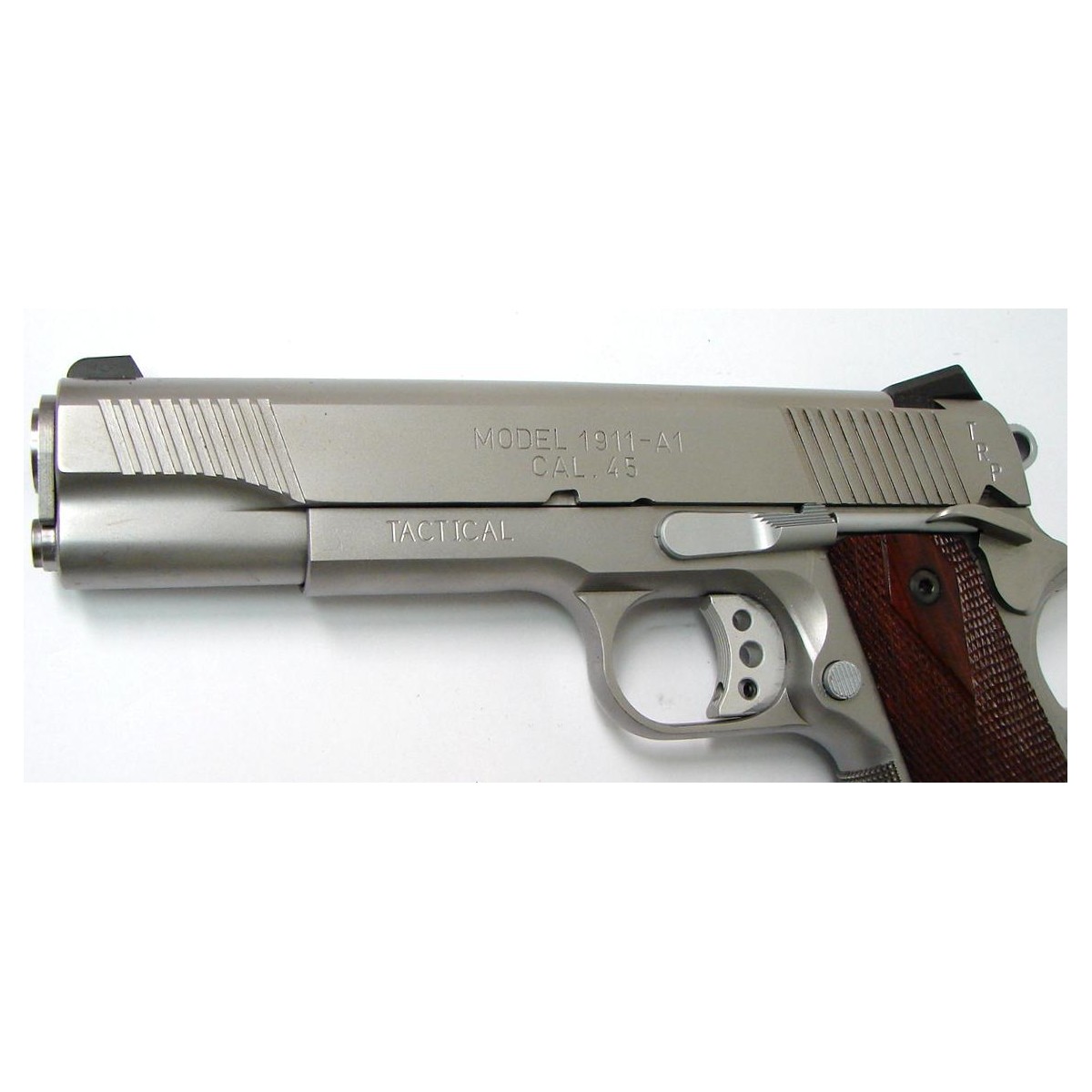 Springfield 1911 A1 Trp Tactical 45 Acp Caliber Pistol Stainless Steel Trp Model With Thin 5305