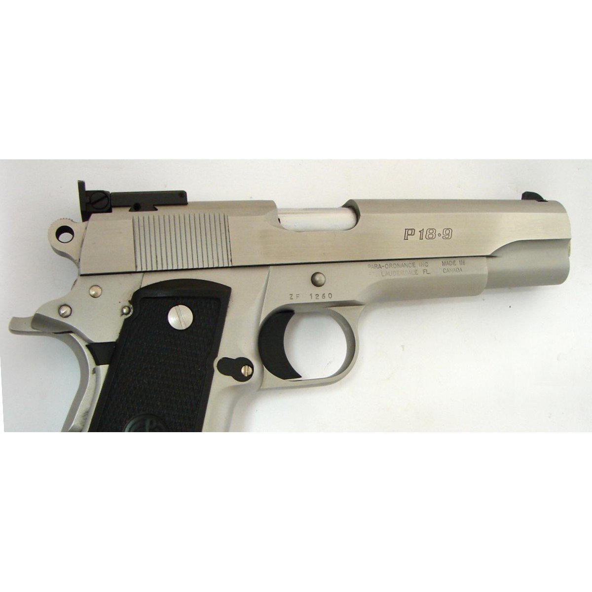Para Model P18-9 Stainless 9 mm