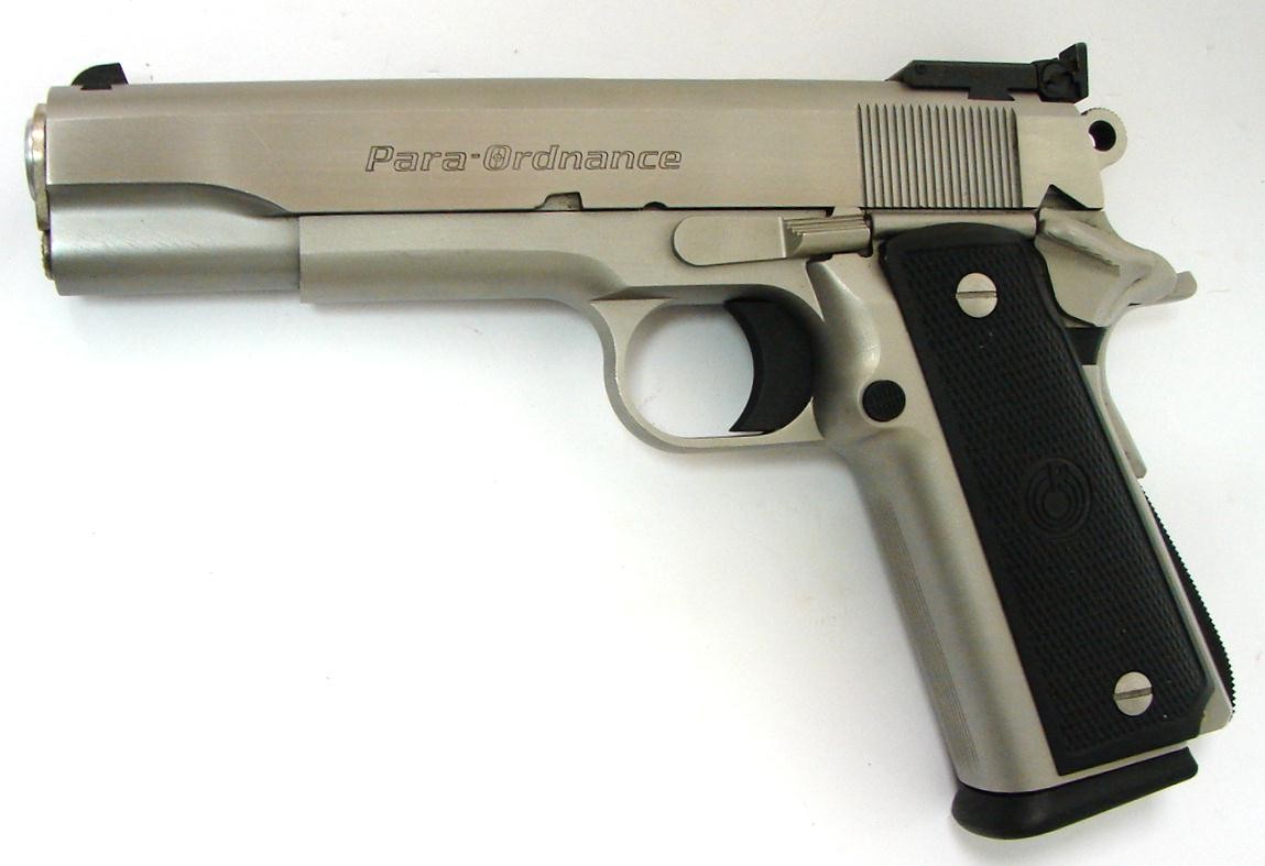 Para Ordnance P18.9 9MM PARA caliber pistol. Stainless steel high