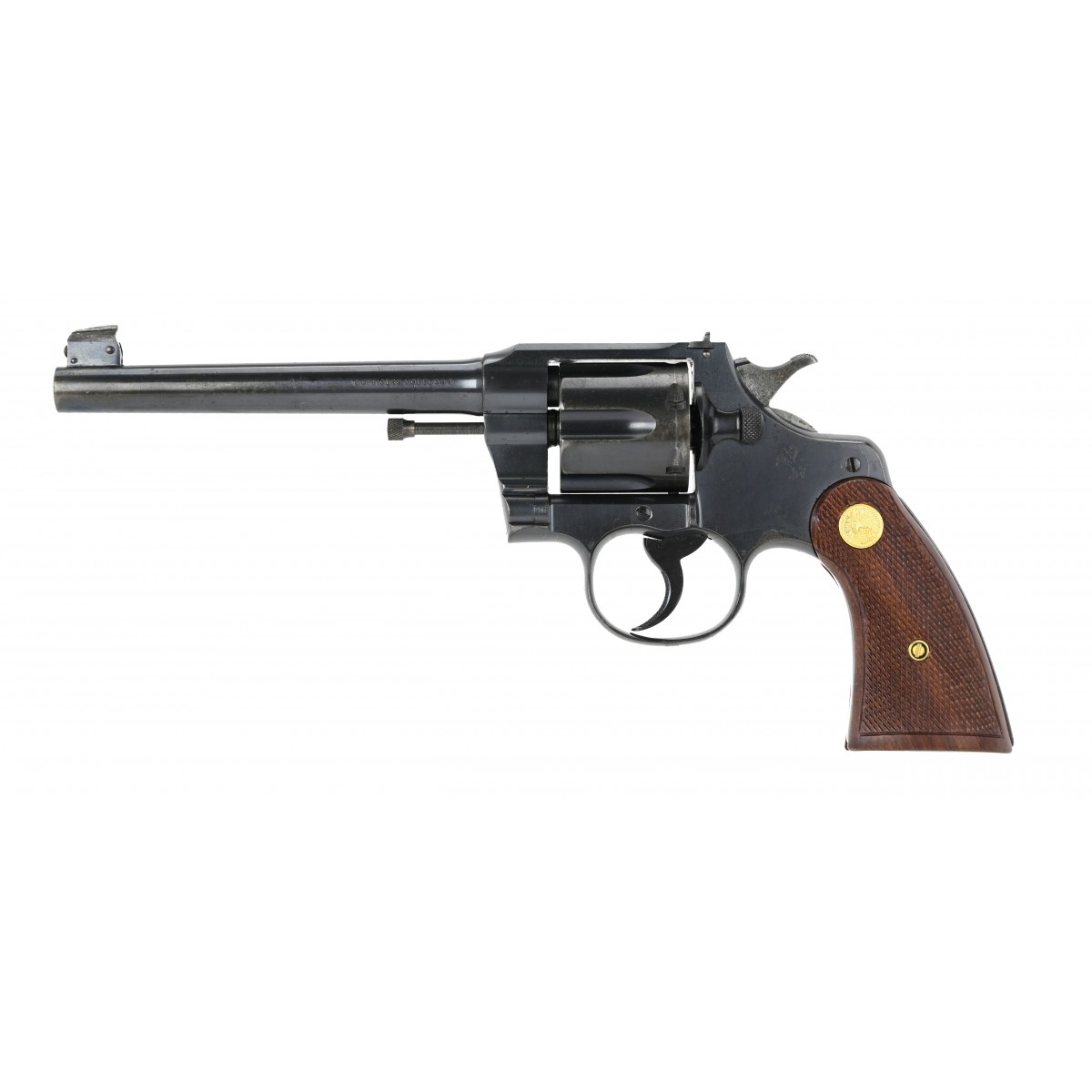Colt Officers Model .38 Special caliber revolver for sale.