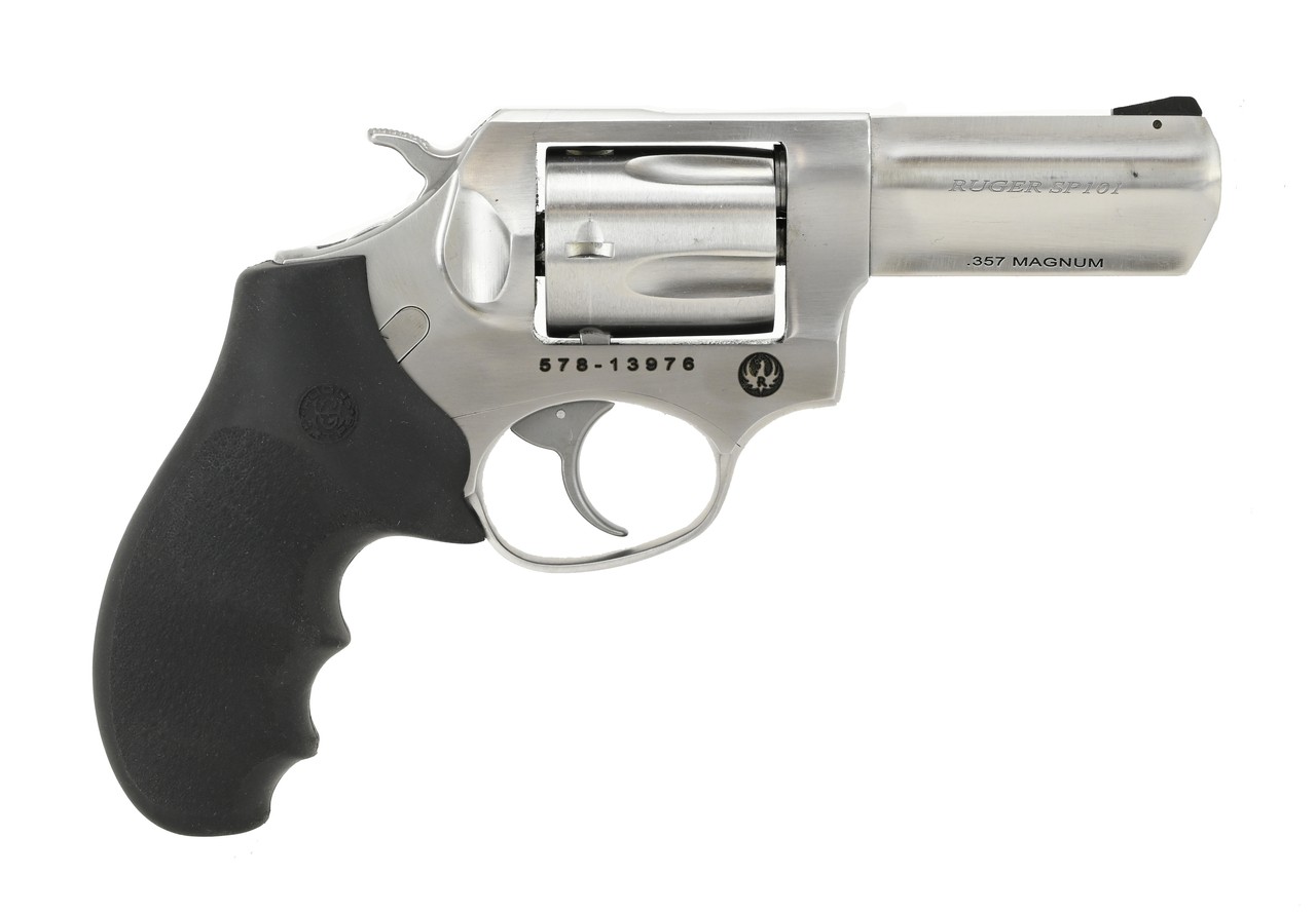 Ruger SP101 .357 Magnum caliber revolver for sale.