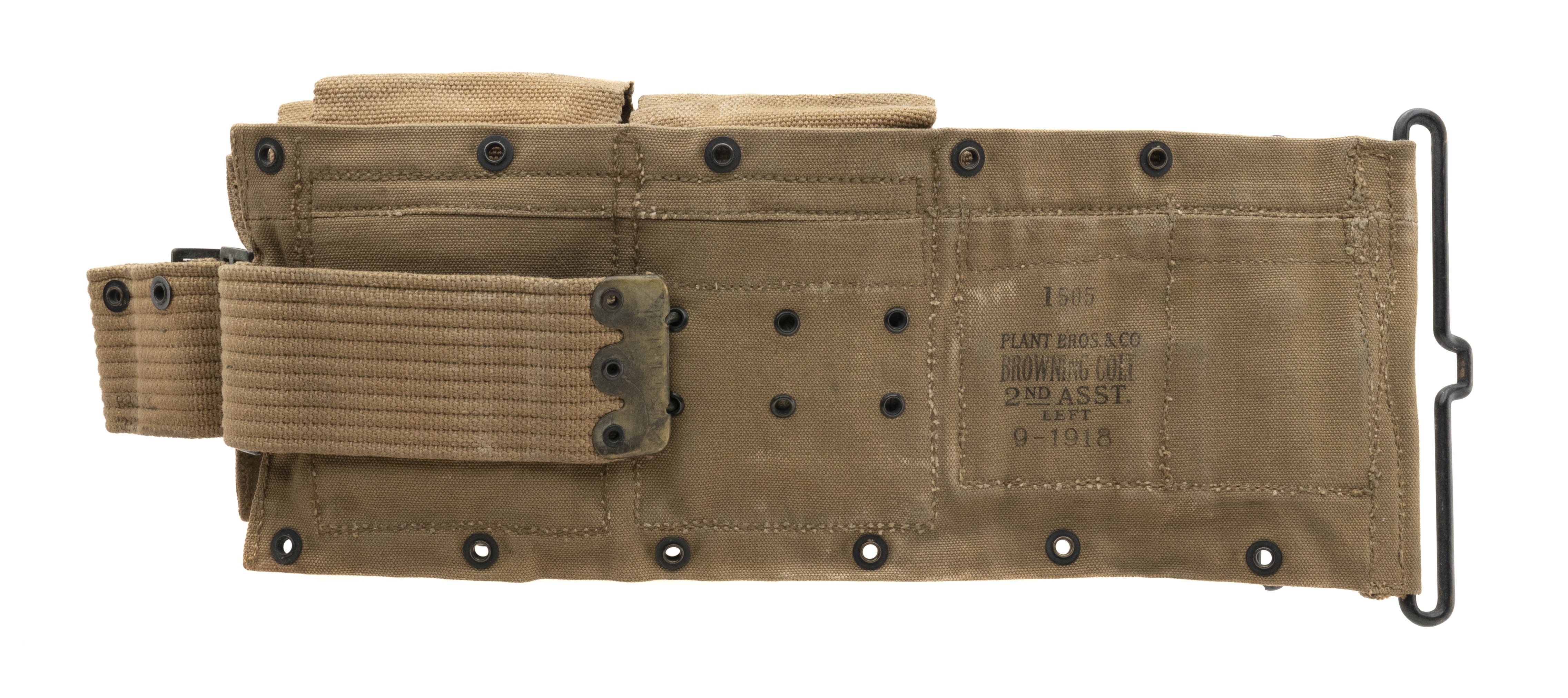A pair of BAR belts.WW1 / WW2. - FIELD & PERSONAL GEAR SECTION