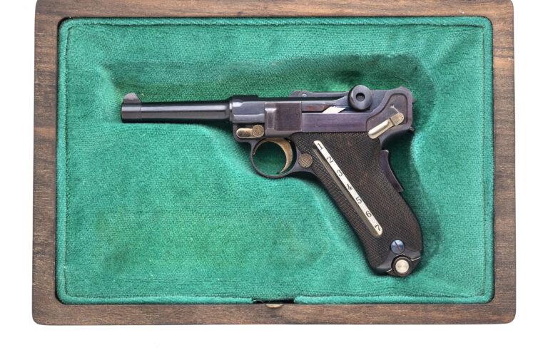 Beautiful Miniature DWM American Eagle 1902 Cartridge Counter Luger