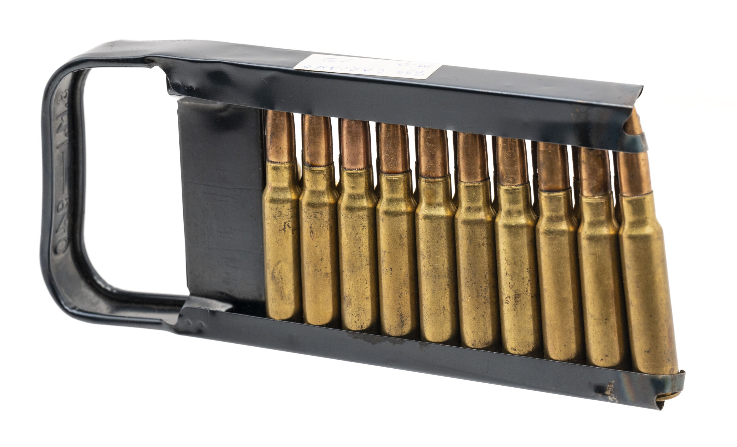 7.35 Carrano 20 Rounds With Breda 30 Machine Gun Stripper Clip (AM1973)