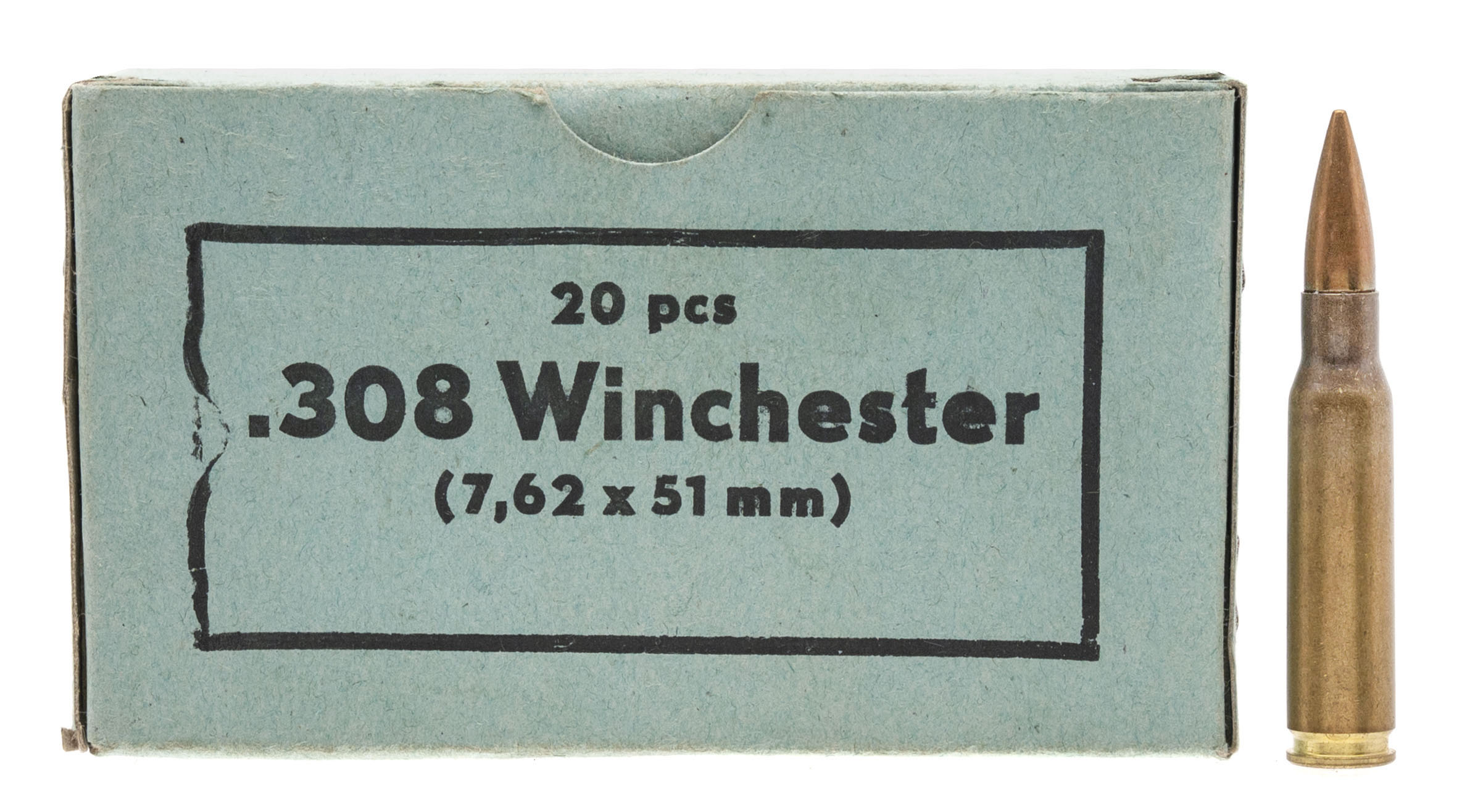 1983 Czech .308 Winchester 20 Rounds (AM1968)