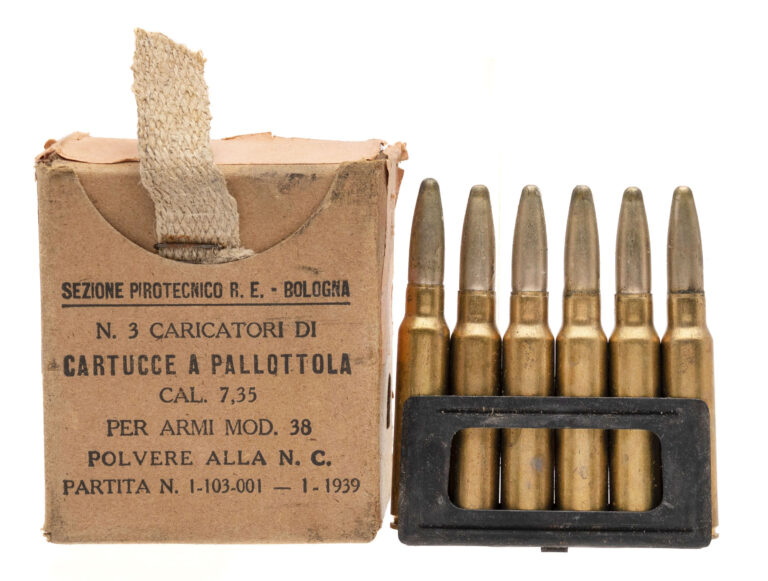 Box of 7.35 Carcano
