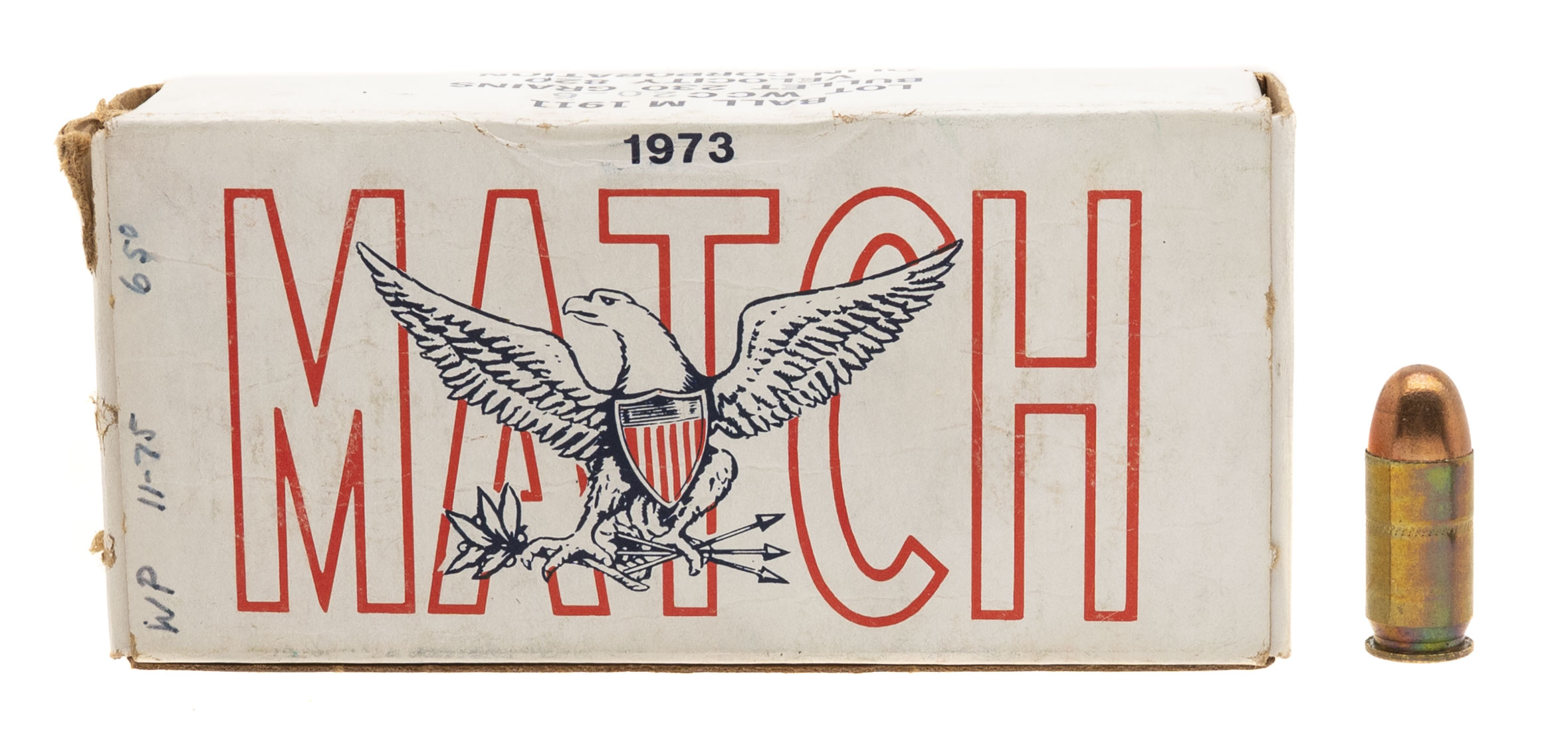 National Match 1973 .45 ACP Ammo (AM2036)