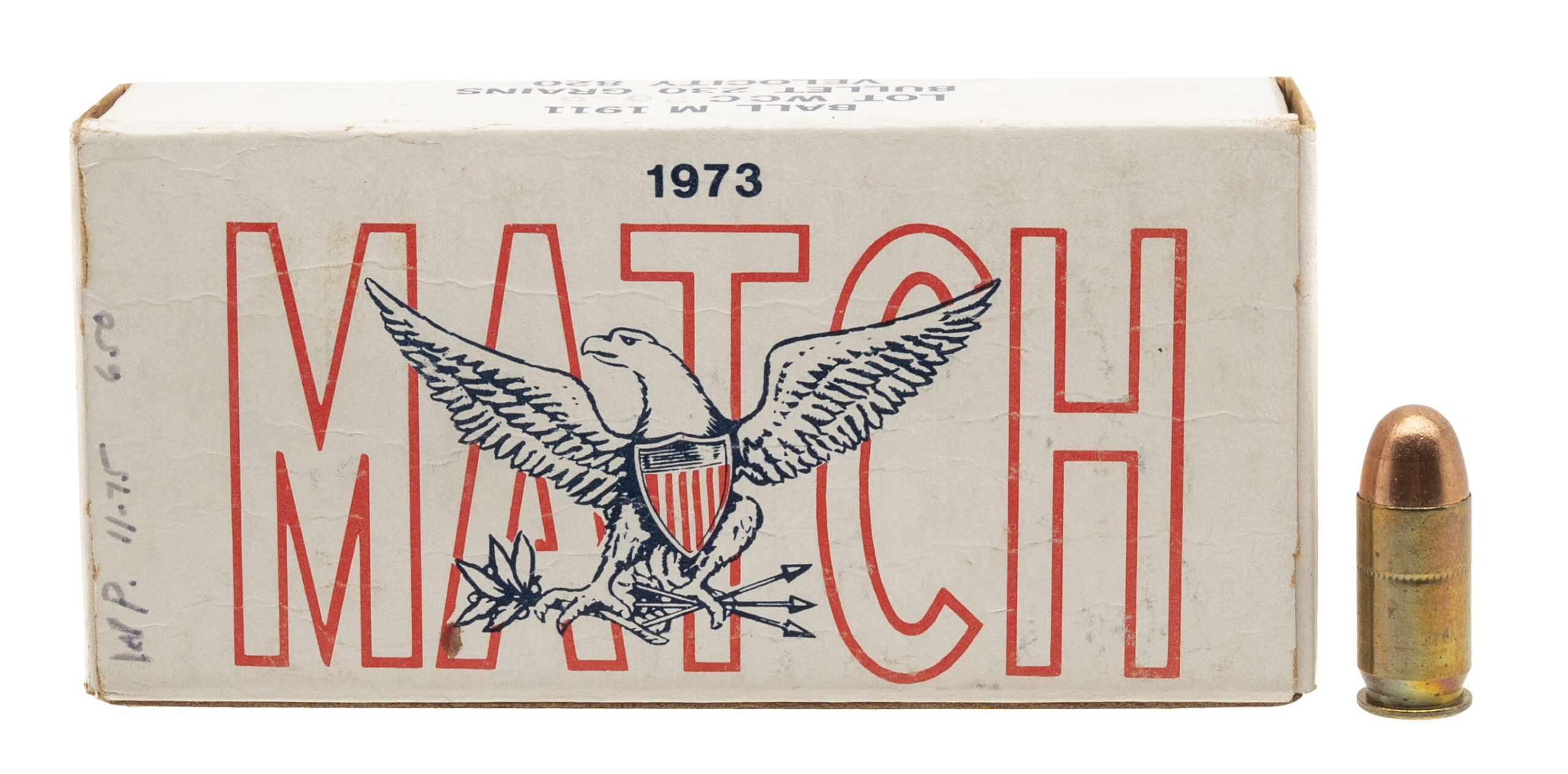 National Match 1973 .45 ACP Ammo (AM2037)