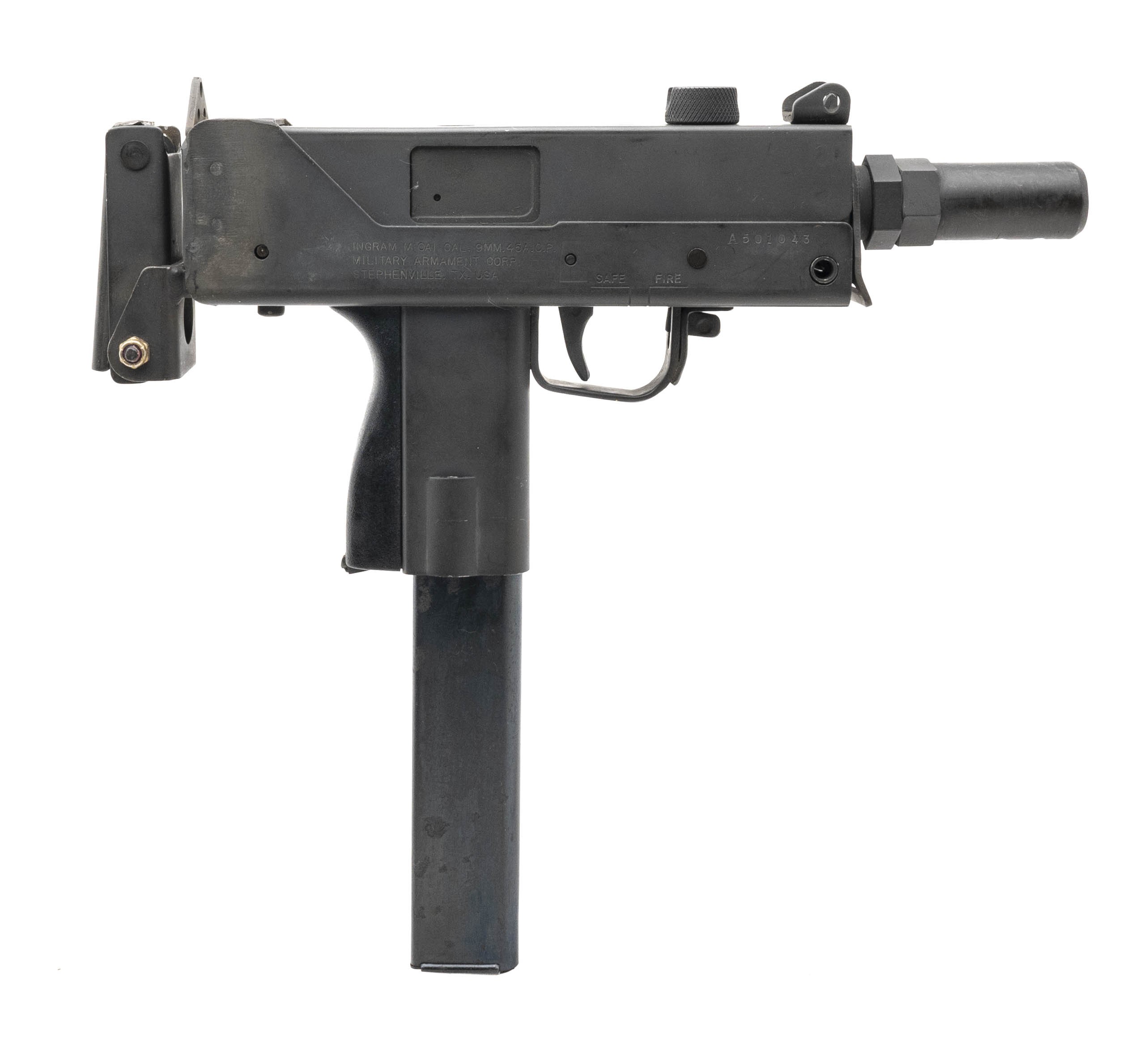 MAC Ingram M10A1 Submachine Gun 9mm/.45 ACP (PR69901)