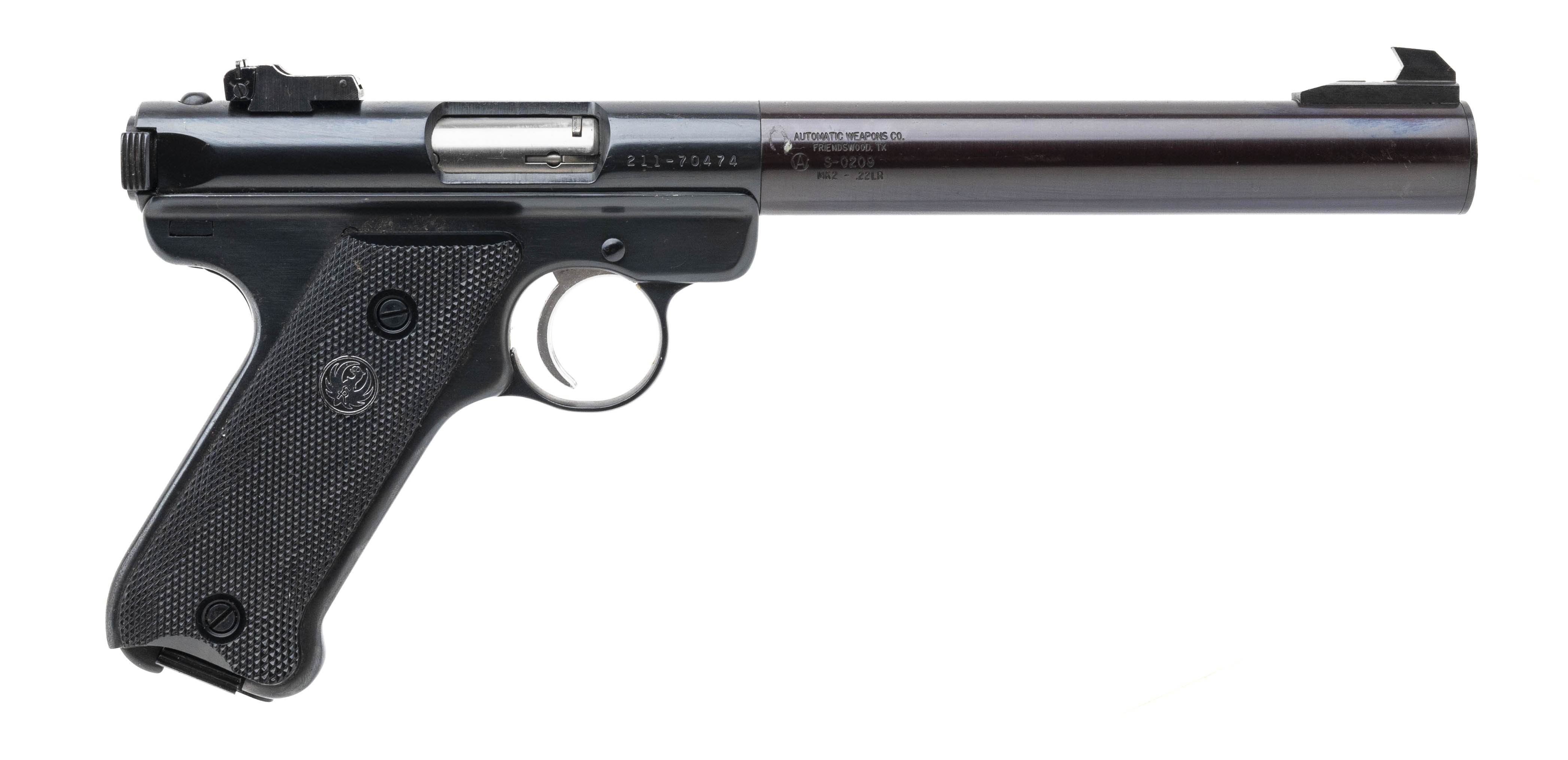 Ruger MKII Target Pistol/ Auto Weapons Corp. MK2 Suppressor .22 LR (PR69900)