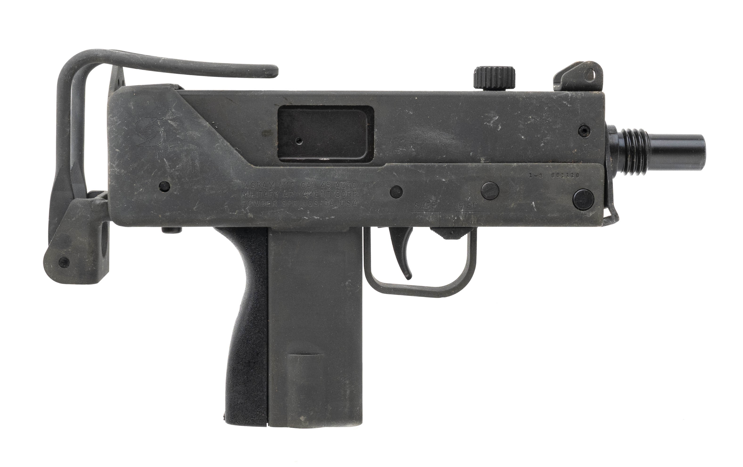 Ingram MAC-10 Submachine Gun .45 ACP (PR69903) - Collectors Firearms