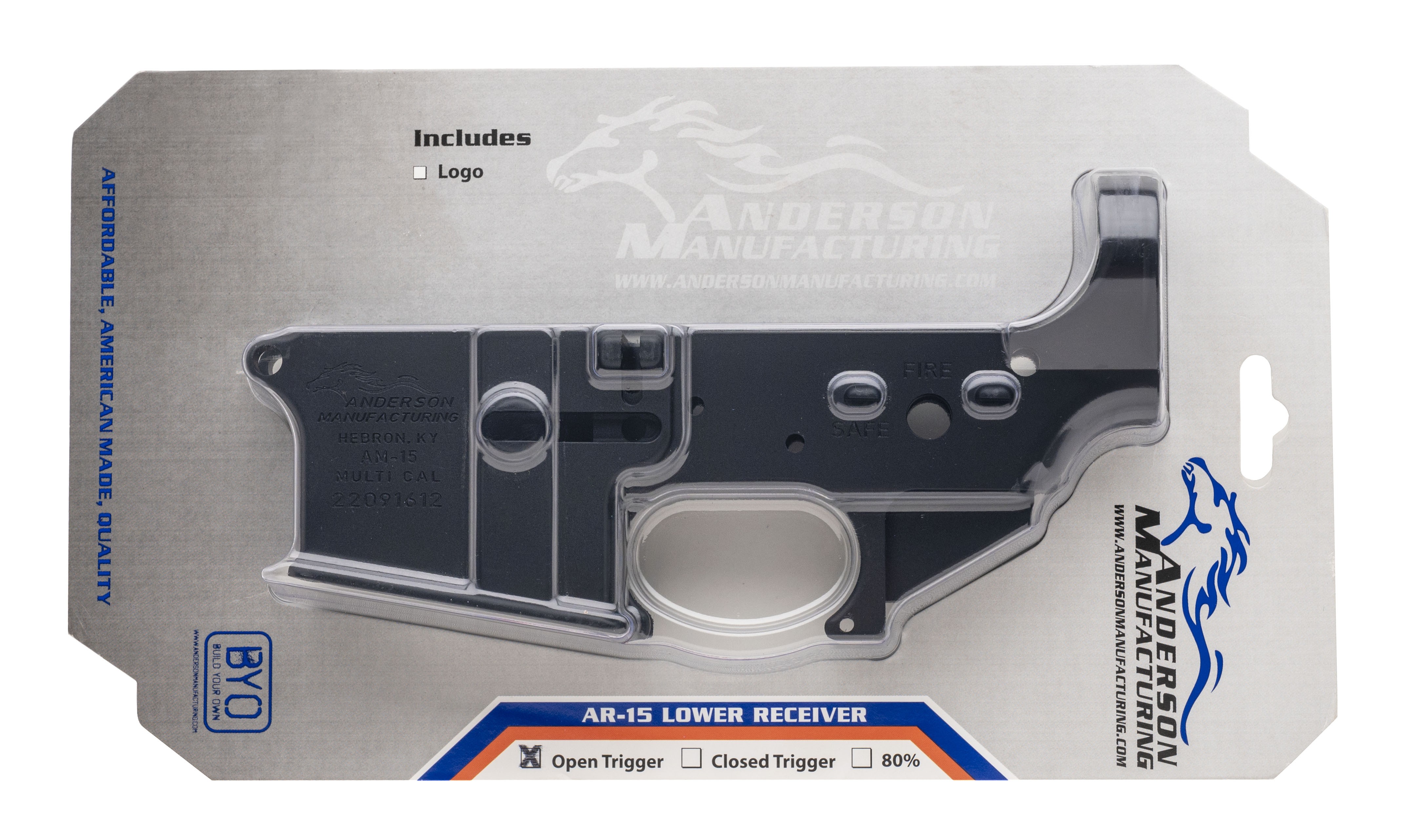 (SN:23107418) Anderson Manufacturing AM-15 Lower Receiver (NGZ4218) New ...