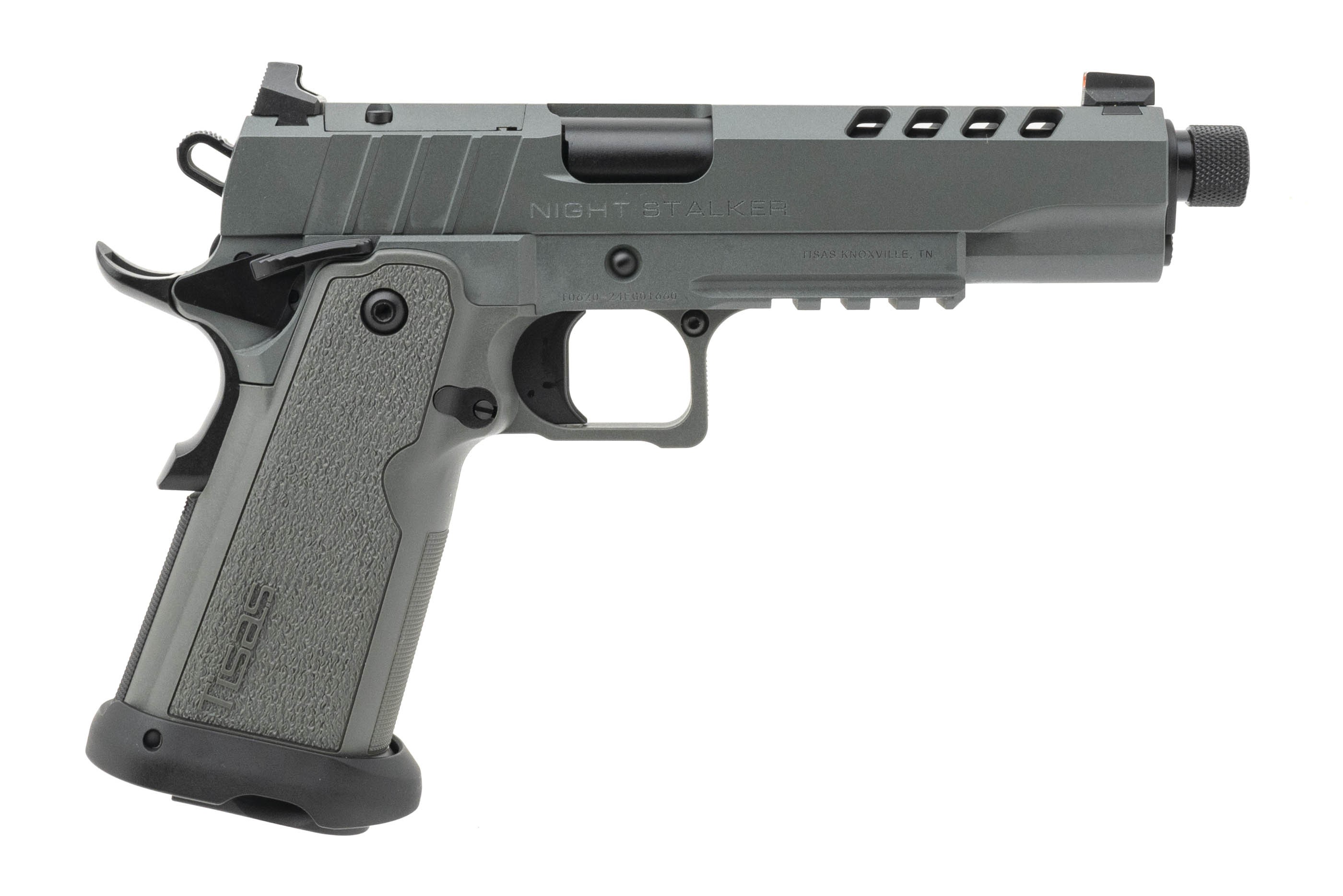 (SN: T0620-24EG01660) Tisas 1911 B9R Night Stalker DS Pistol 9mm (NGZ4983) New ATX