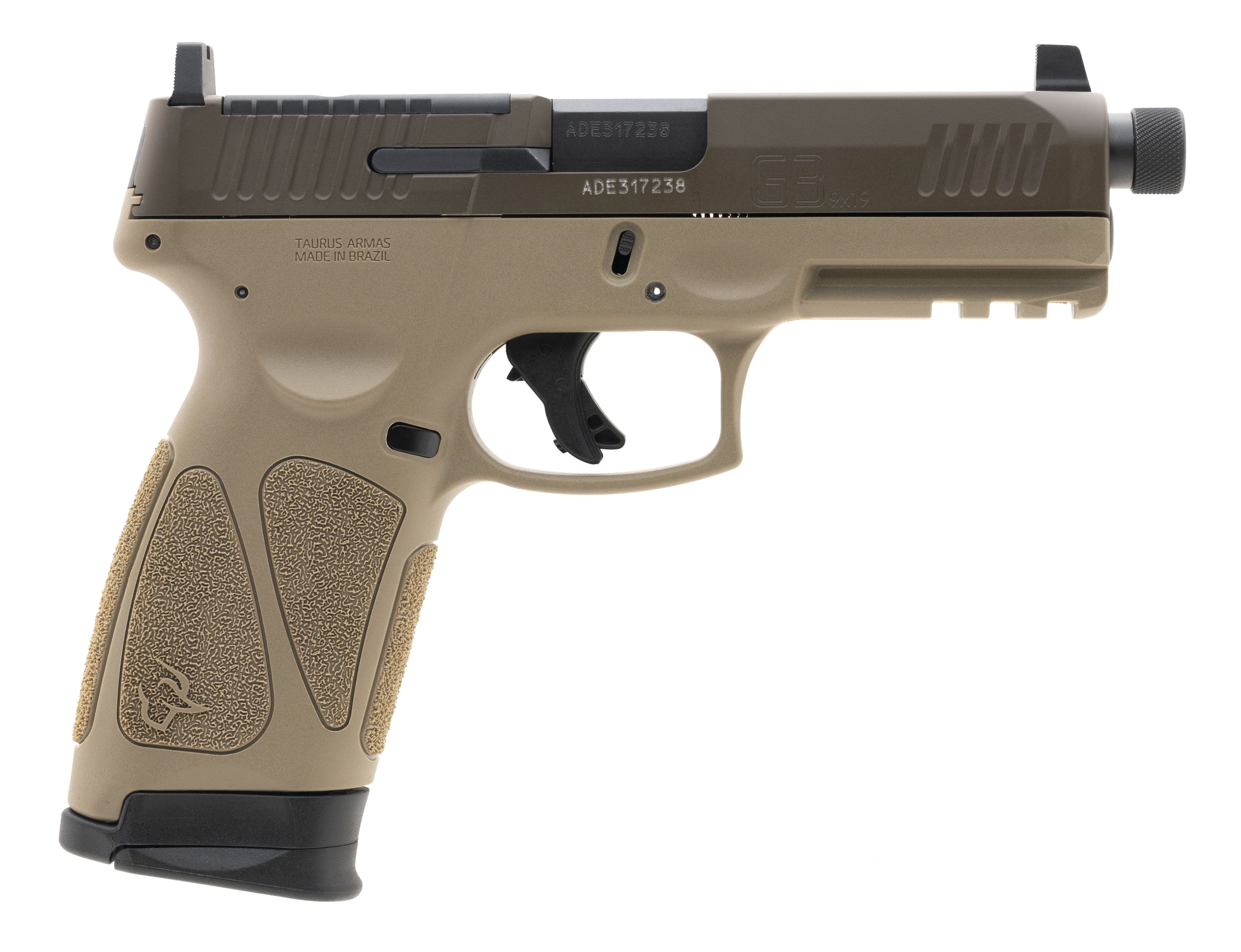 (SN: AEL841764) Taurus G3 Tactical Pistol 9mm (L2025-12335) NEW