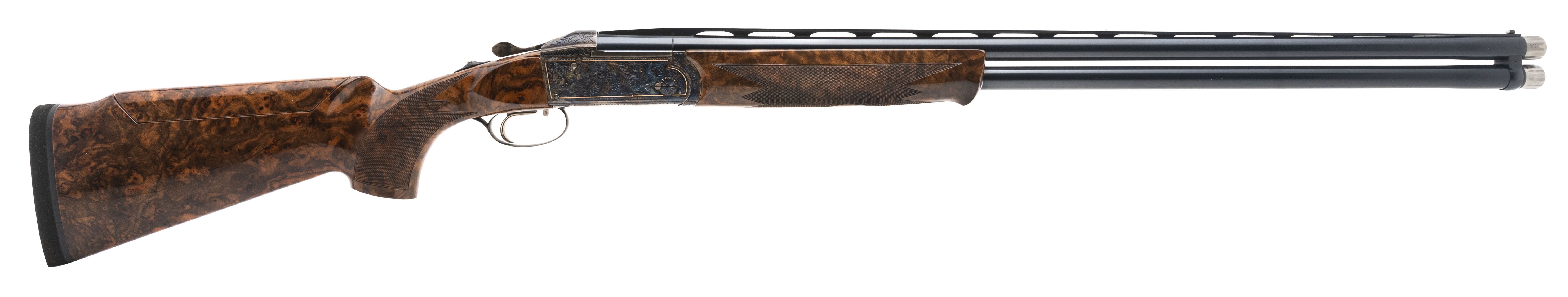 Incredible Krieghoff K-80 Super Scroll w/ Gold Inlay (S14872)