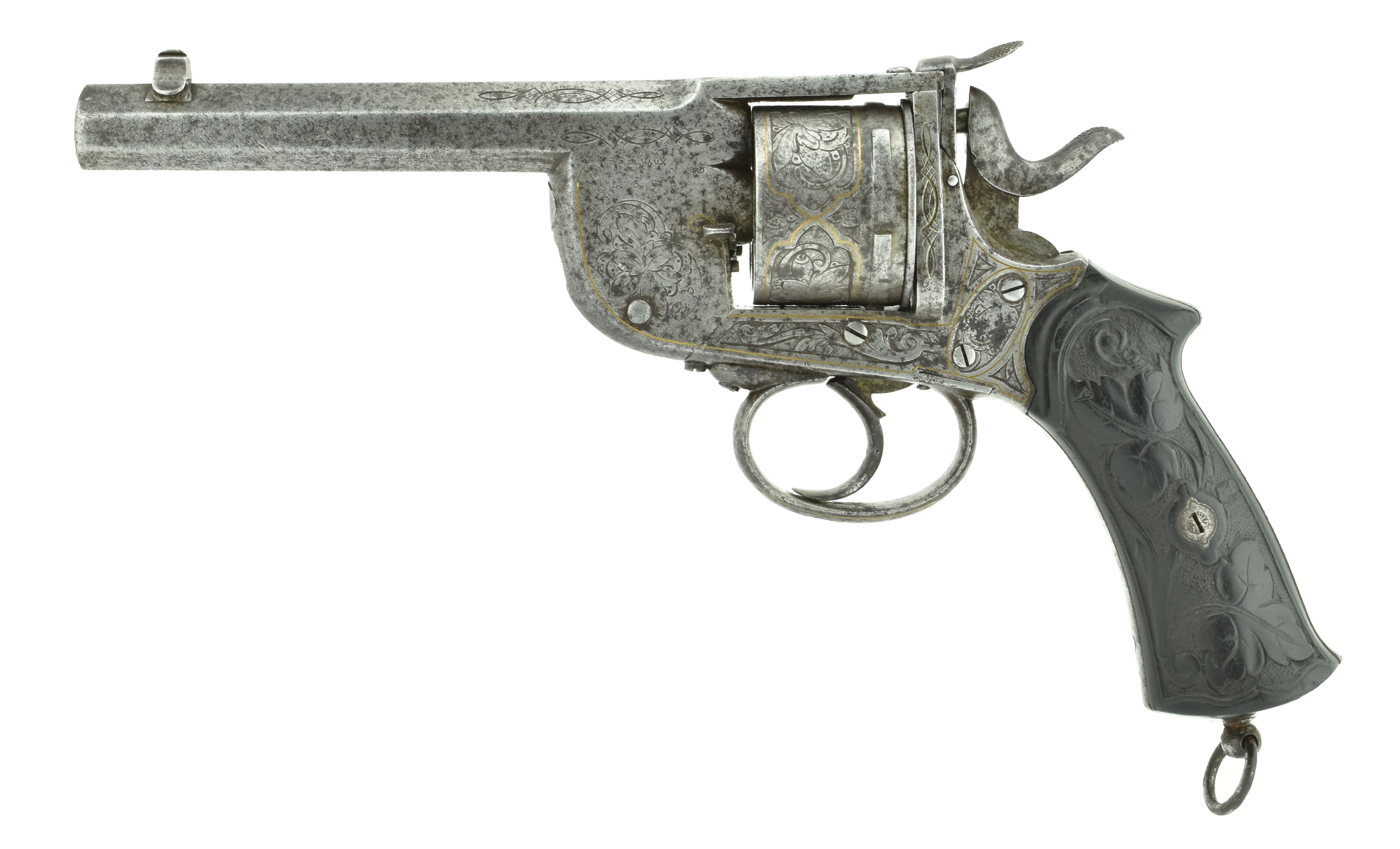 Rare French Levaux Revolver (AH5126)