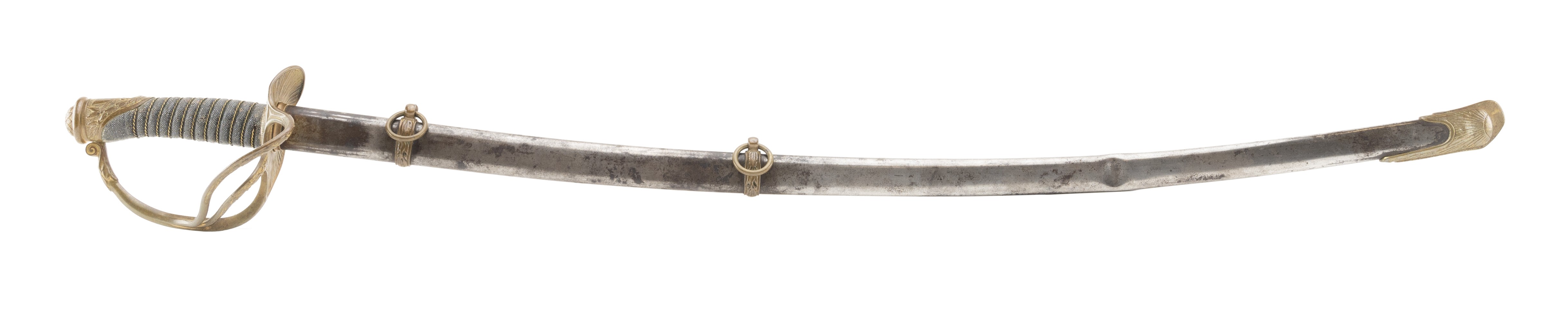 U.S. Model 1872 Cavalry Saber Carried by Lt. Leighton Finley of the 10th Cavalry (SW1215)