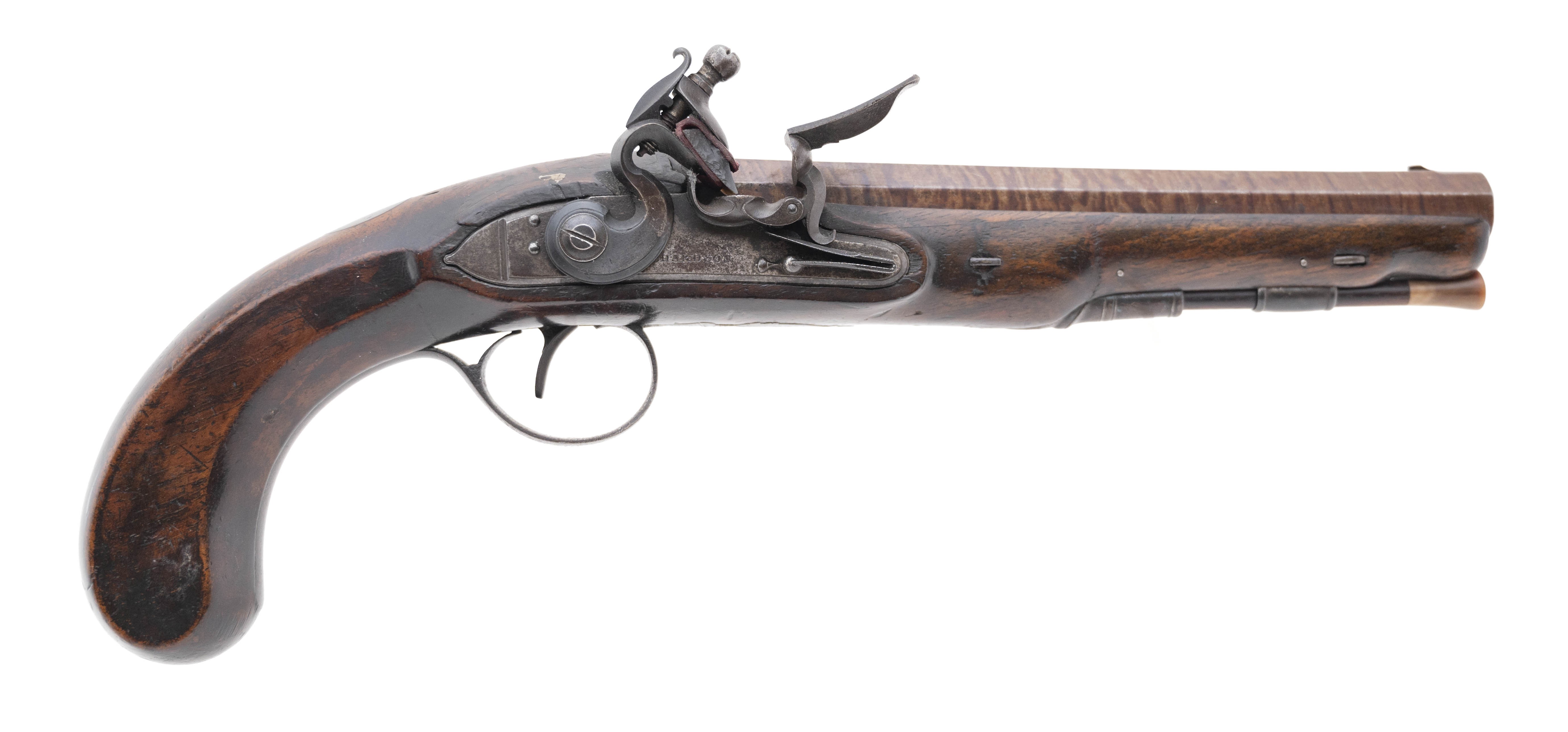 English Flintlock Pistol by Richardson (AH6369)