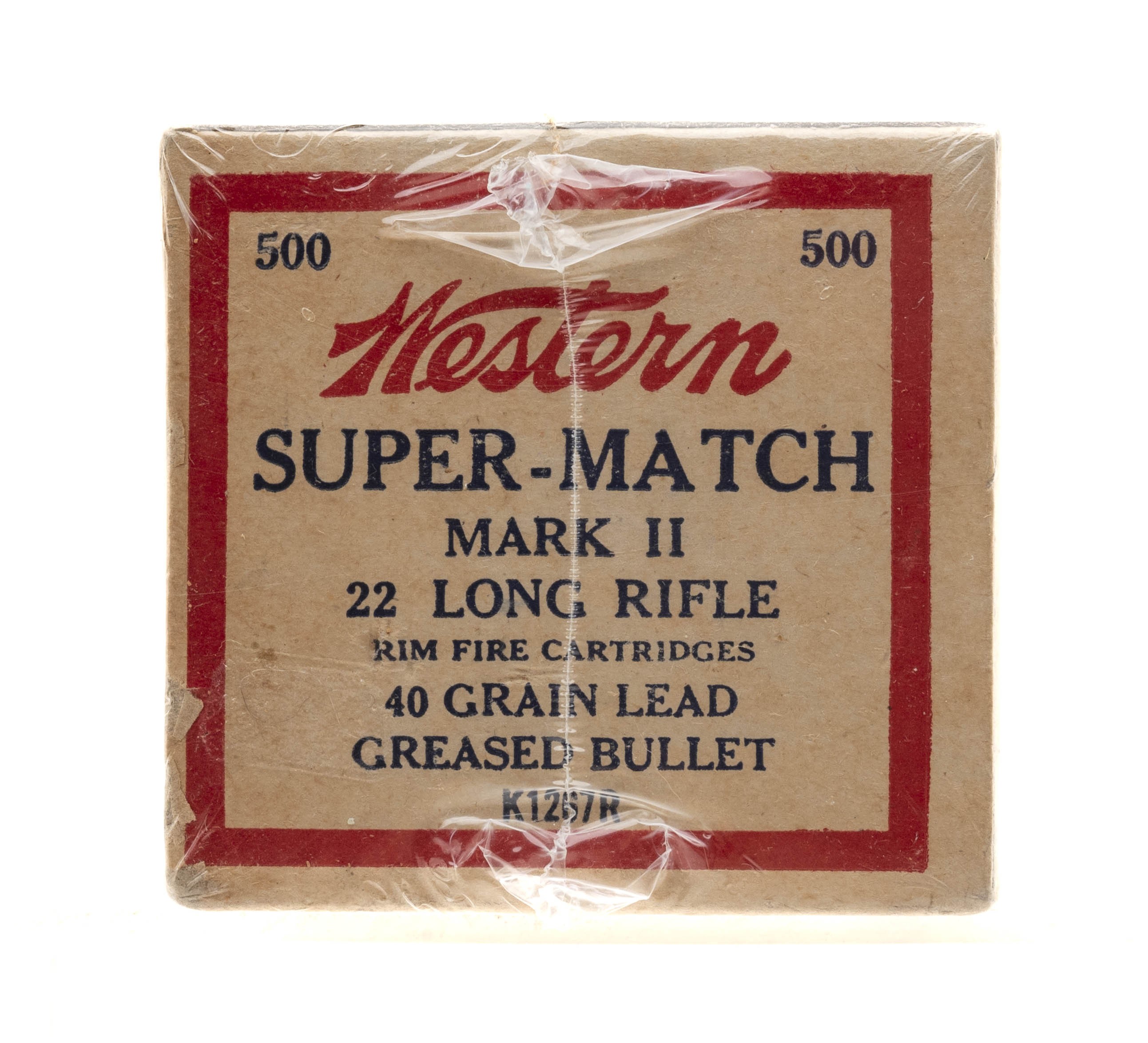 22LR Super Match 40Gr Western Collectable Ammo (AM230)