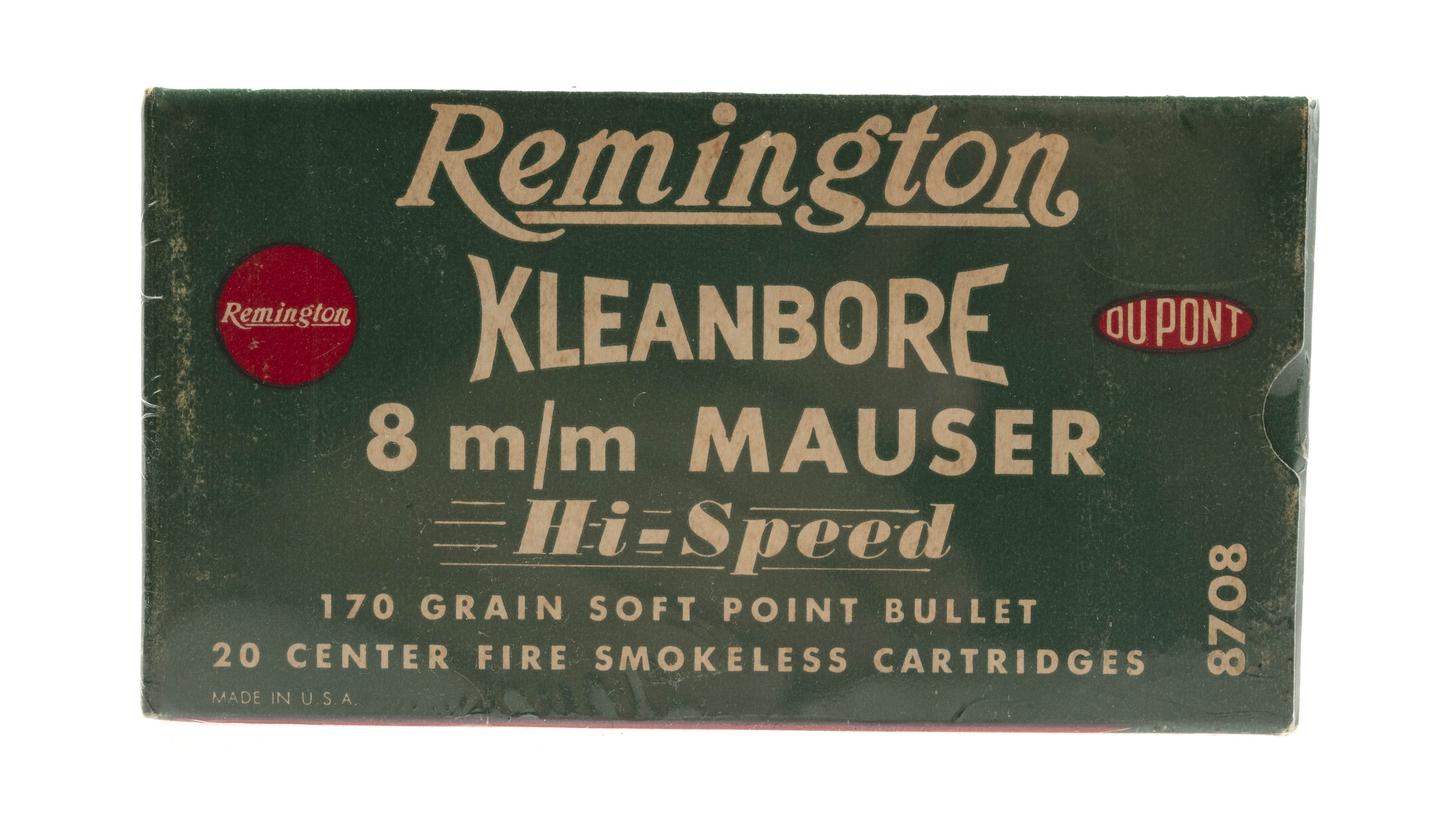 8m/m Mauser Kleenbore Collector Ammo (AM237)