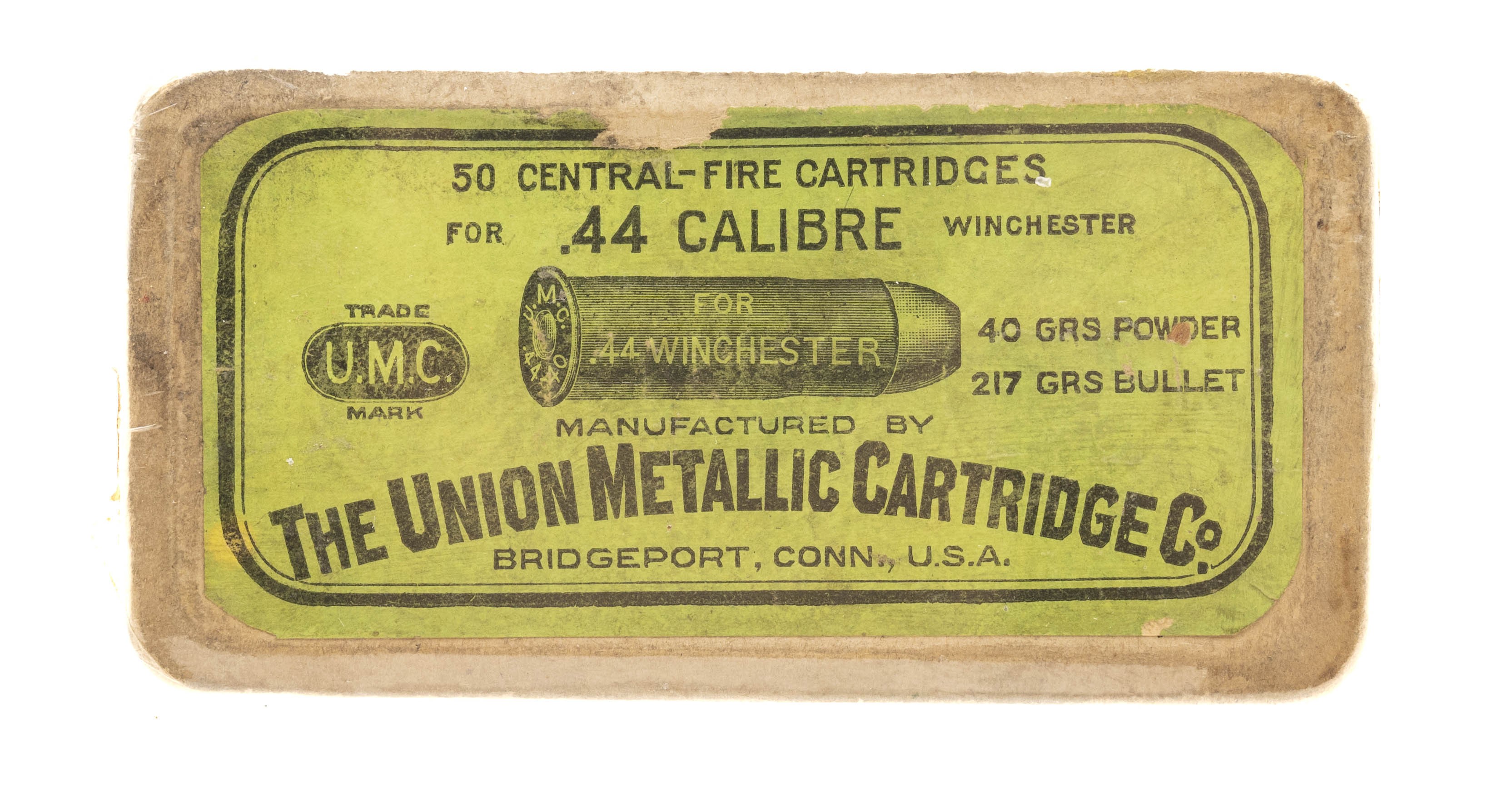 .44 Calibre UMC 40grs Powder 217 grs Bullet 50rds (AM491)