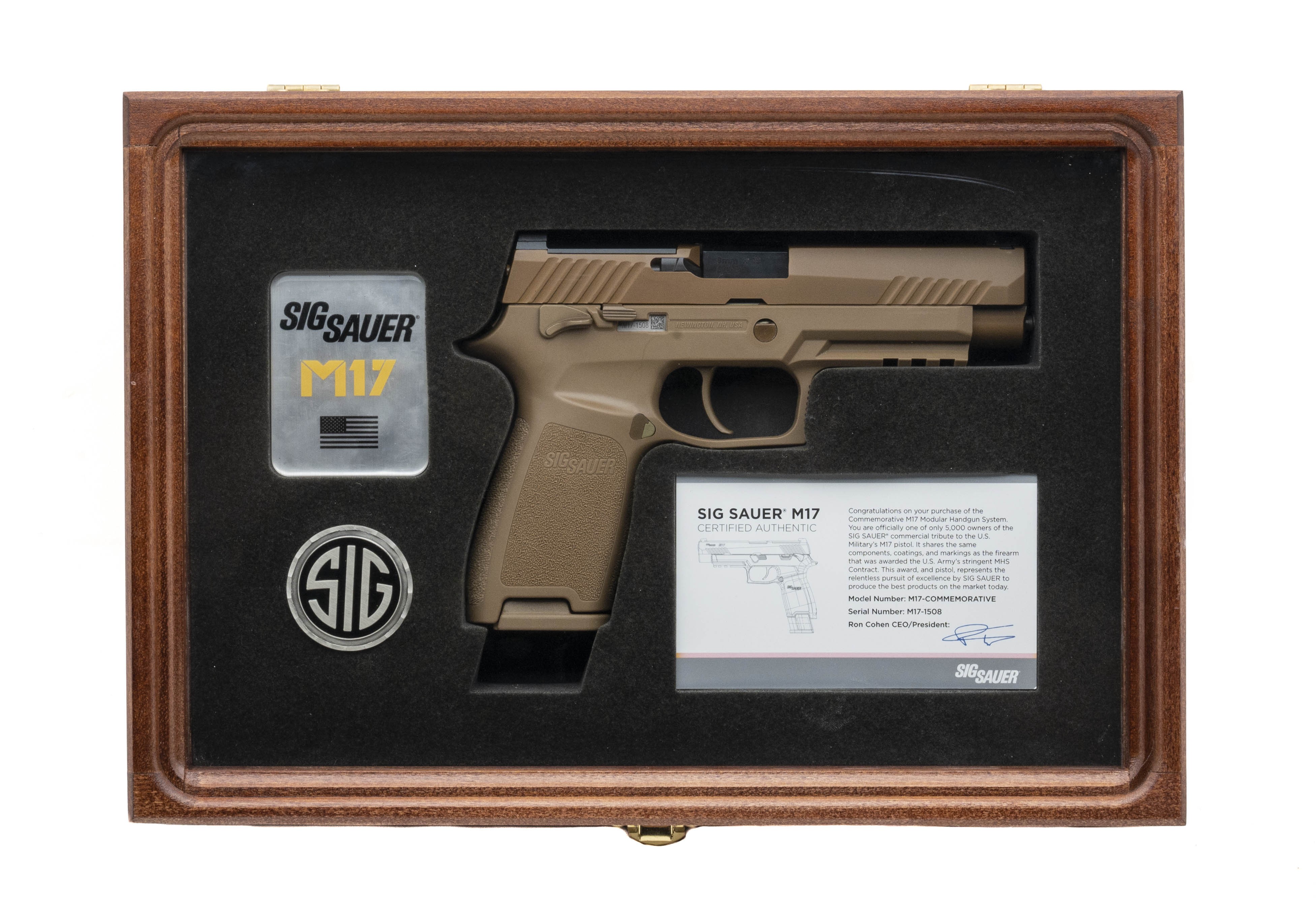 Sig Sauer Commemorative M17 Pistol 9mm (COM3064) Consignment