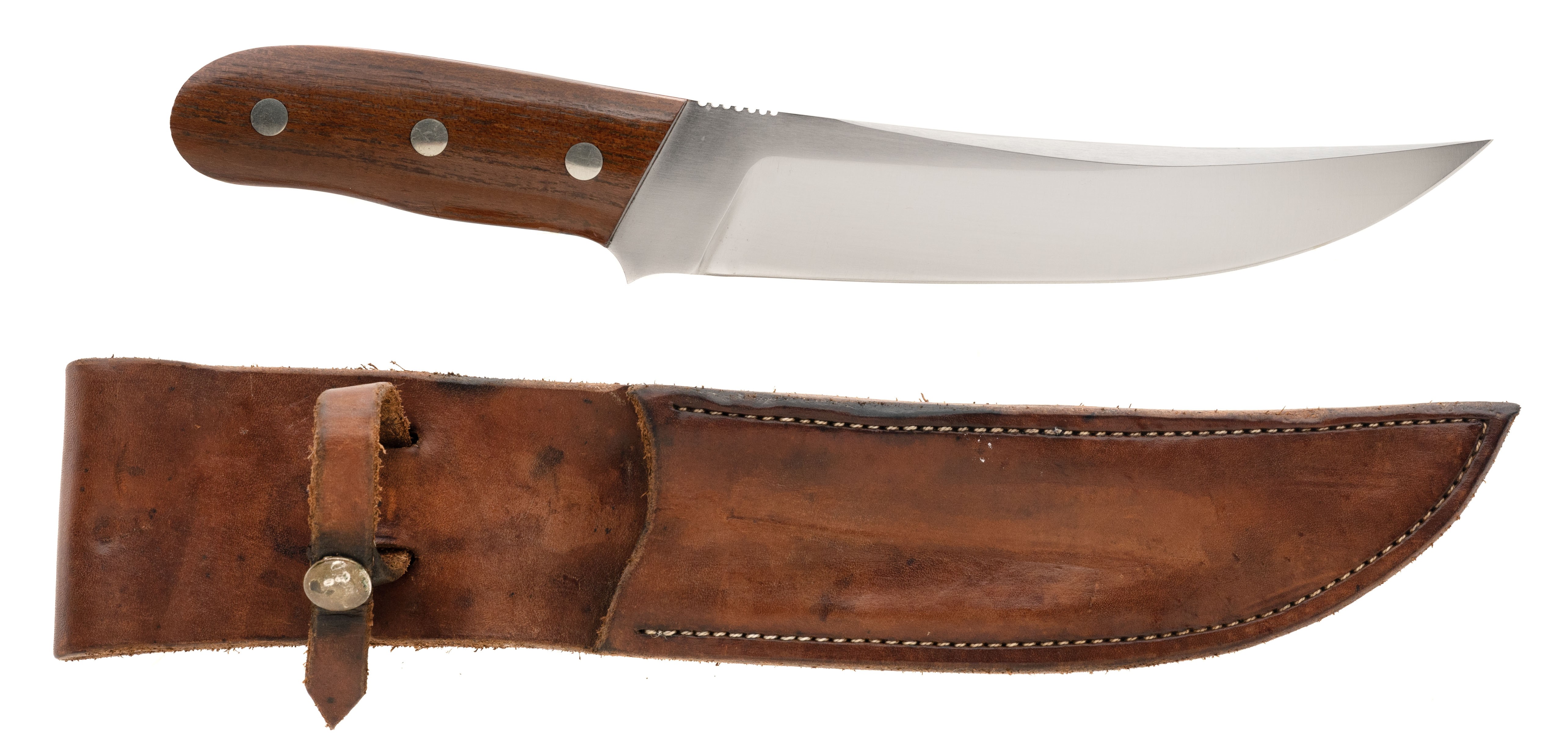 Scarce Jimmy Lile No Dot Camp Knife, Non-Catalog Model (K2283)