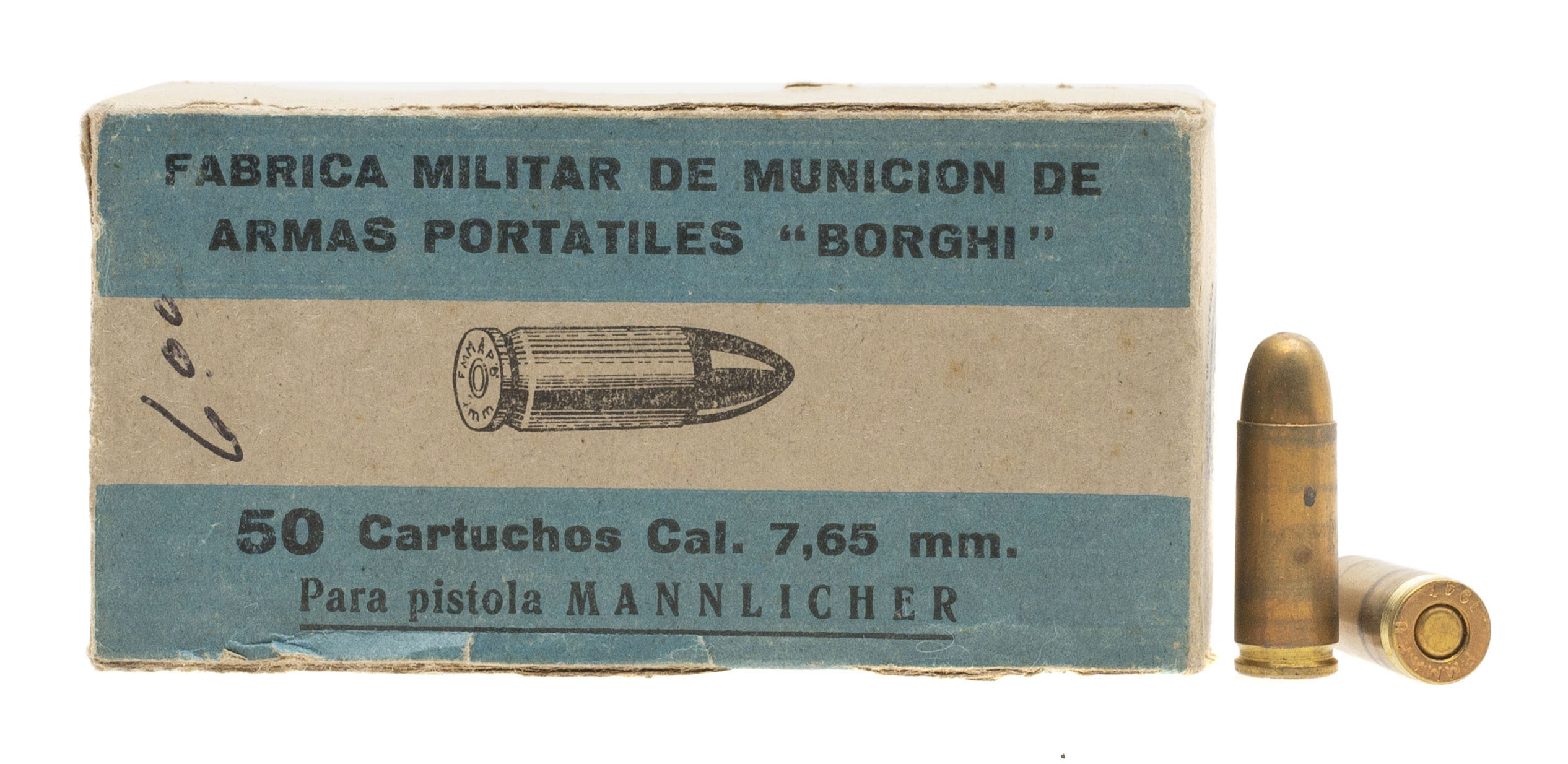 Fabrica Militar 7.65 mm 50 Rounds (AM1986)