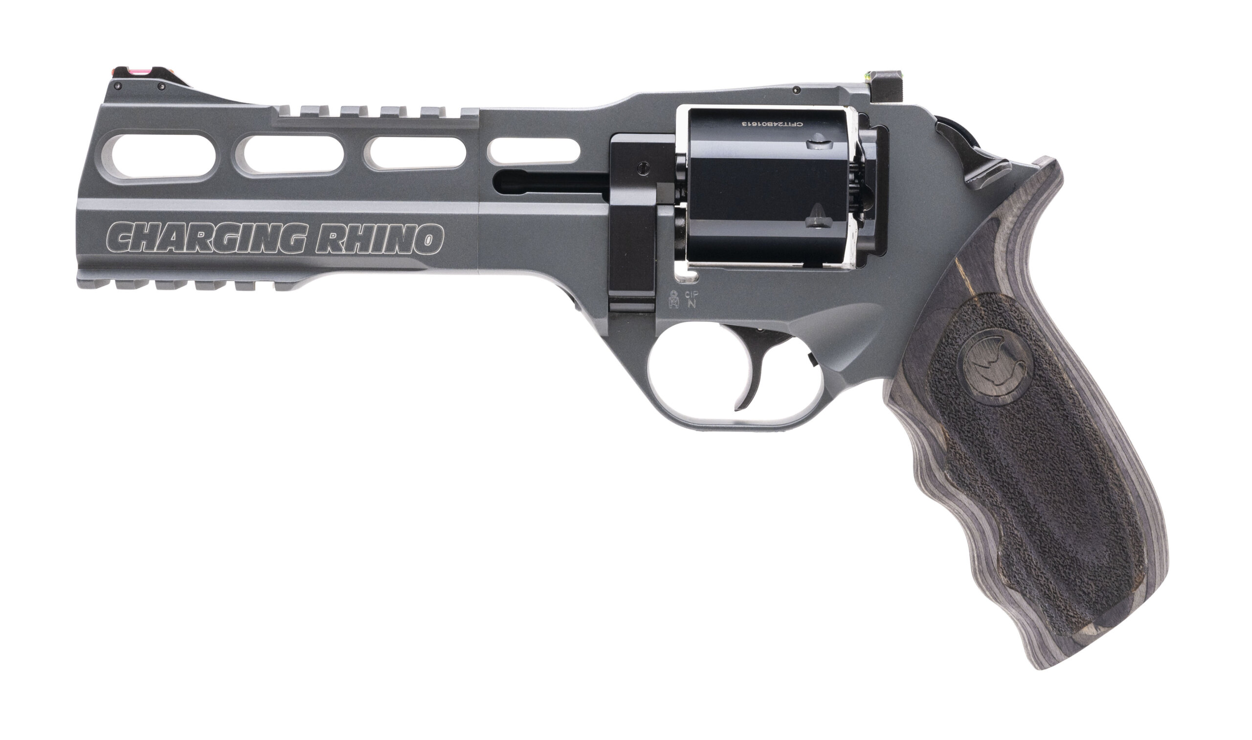 (SN: CFIT24B01613) Chiappa Charging Rhino 60DS Revolver 9mm (NGZ5012) New