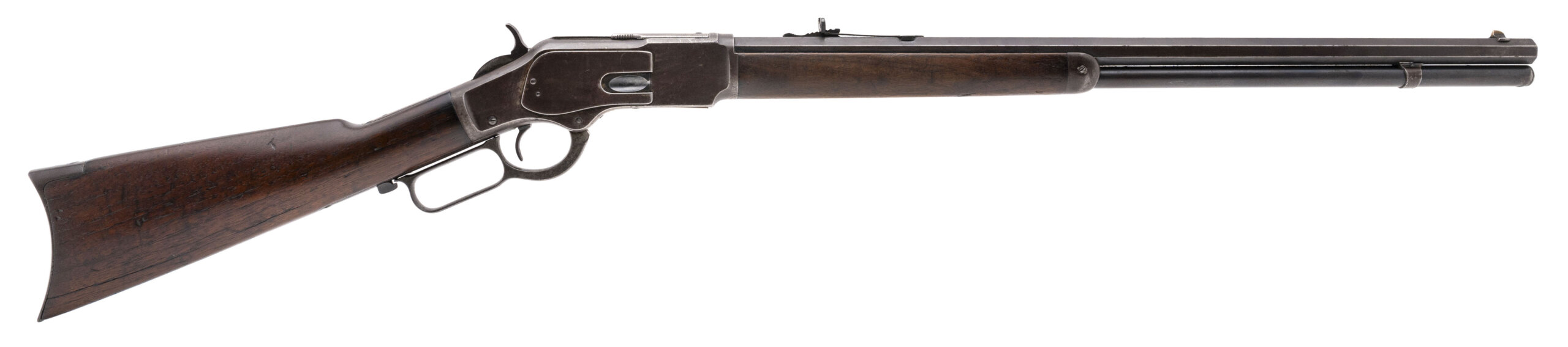 Winchester Model 1873 Lever action rifle 3rd Model 38 W.C.F. (W13428)