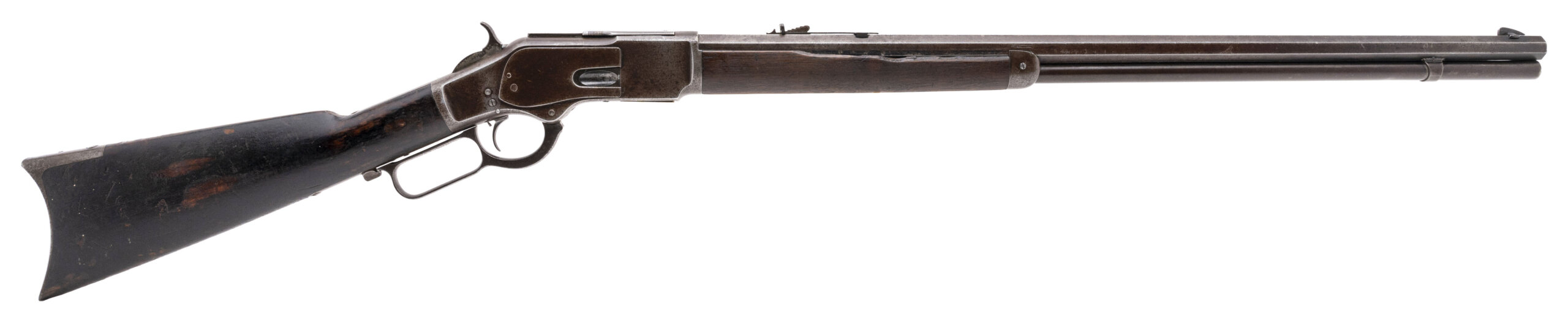 Winchester Model 1873 with Non-standard 28” Barrel and set Trigger 44-40 (AW1108)