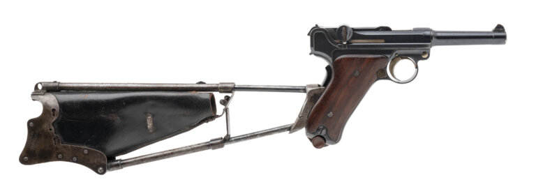 Very Rare DWM 1902 American Eagle Fat Barrel With Ideal Shoulder Stock (d2026-00543)