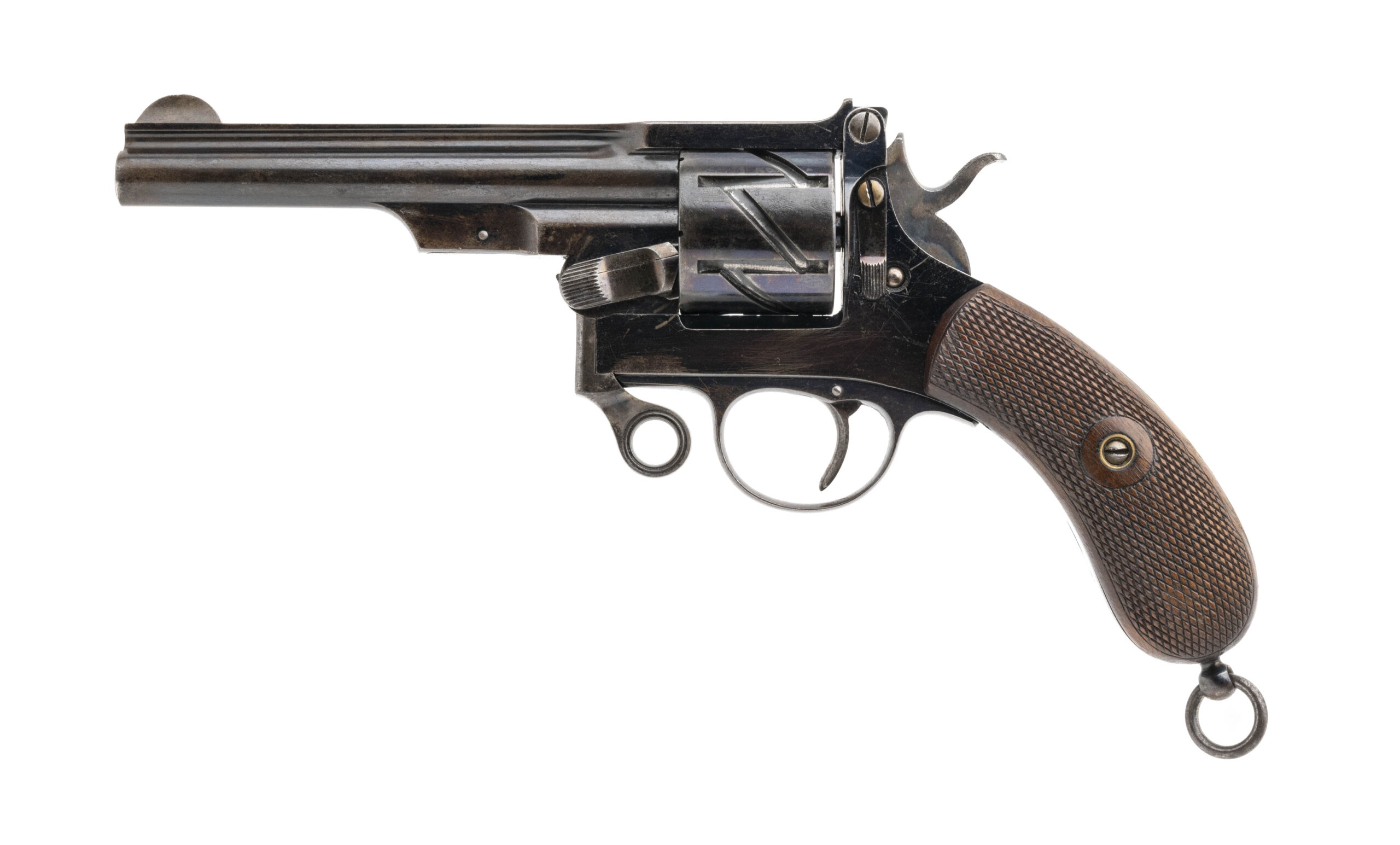 Beautiful Mauser 1878 Zig Zag Revolver (AH8792)