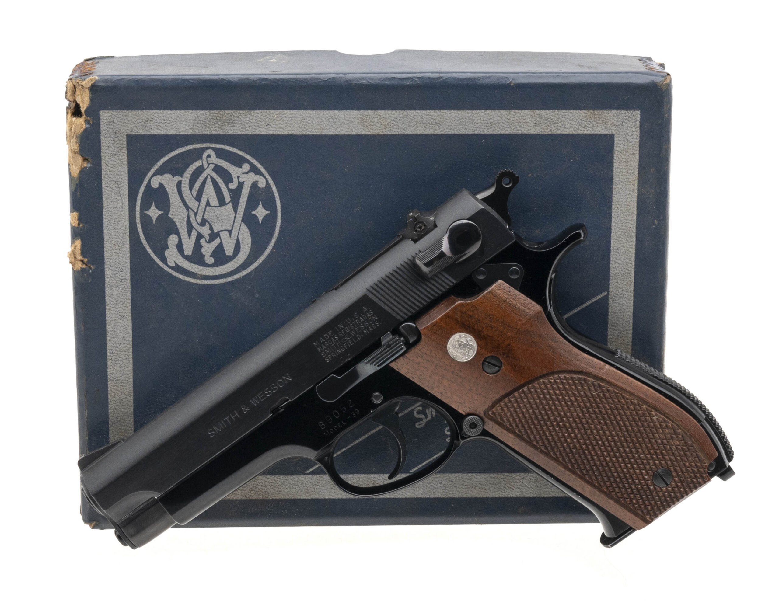 Smith & Wesson Model 39 Pistol 9mm (PR69804) ATX