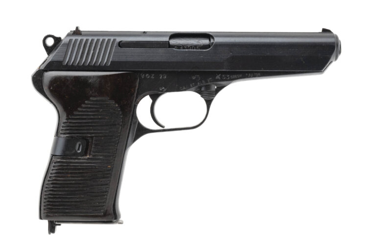 Cold War Era Czech CZ 52 Semi-auto pistol 7.62×25