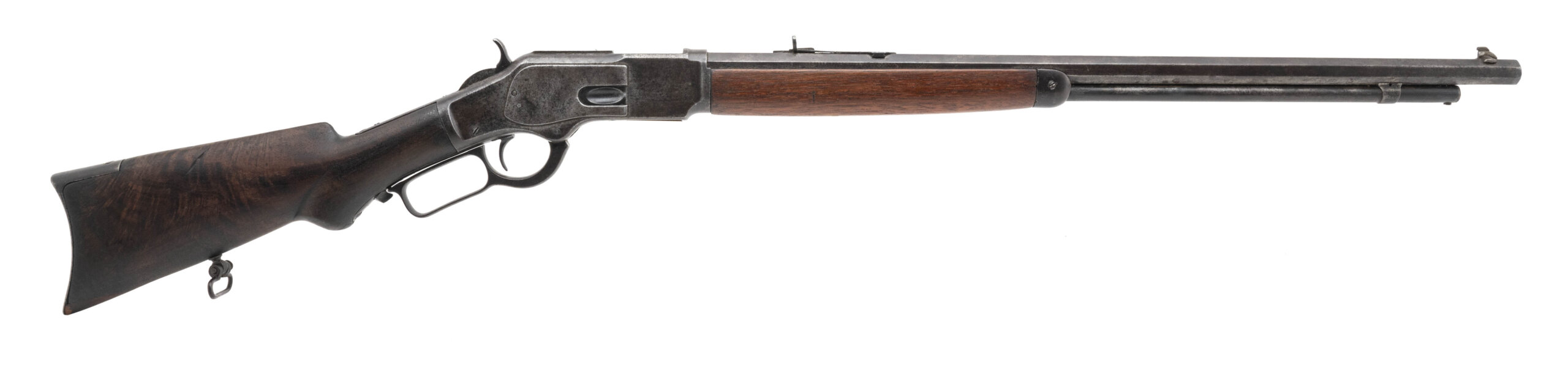 Winchester Model 1873 deluxe Lever Action rifle.32 W.C.F. (AW366)