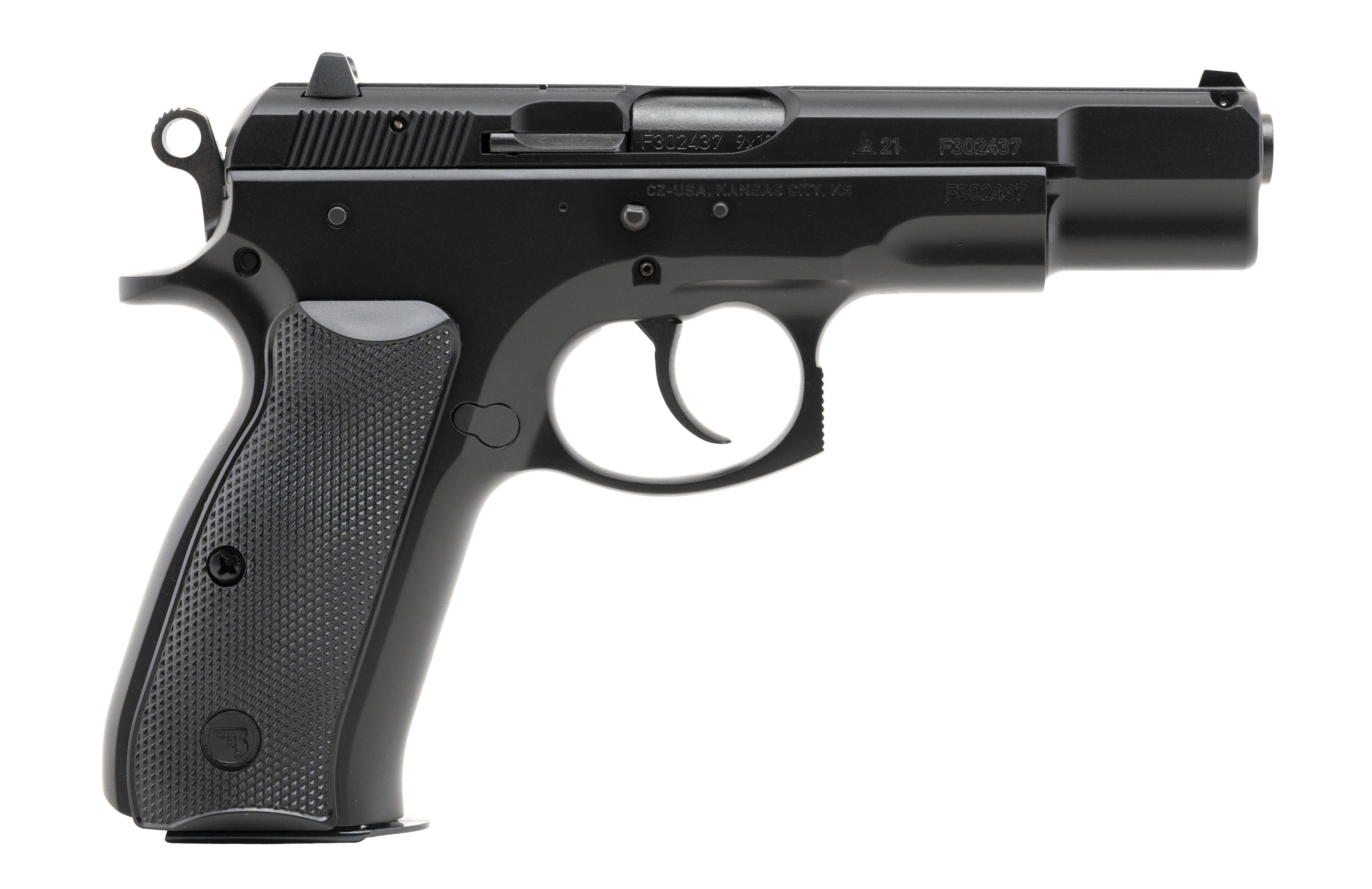 (SN: J230442) CZ 75B Pistol 9mm (NGZ1110) NEW