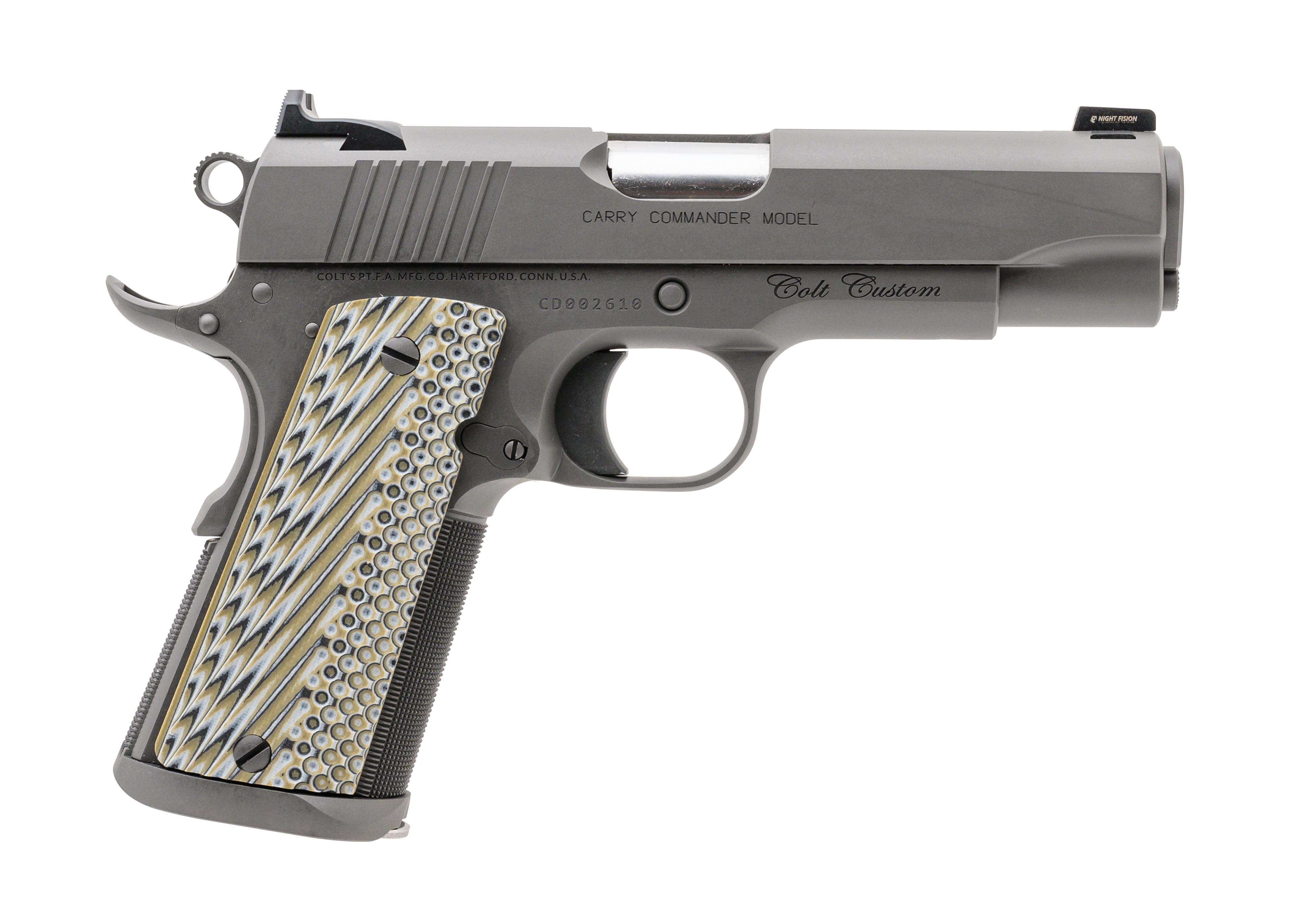 (SN: CD002781) Colt Custom Carry Commander 9mm (NGZ4510) NEW