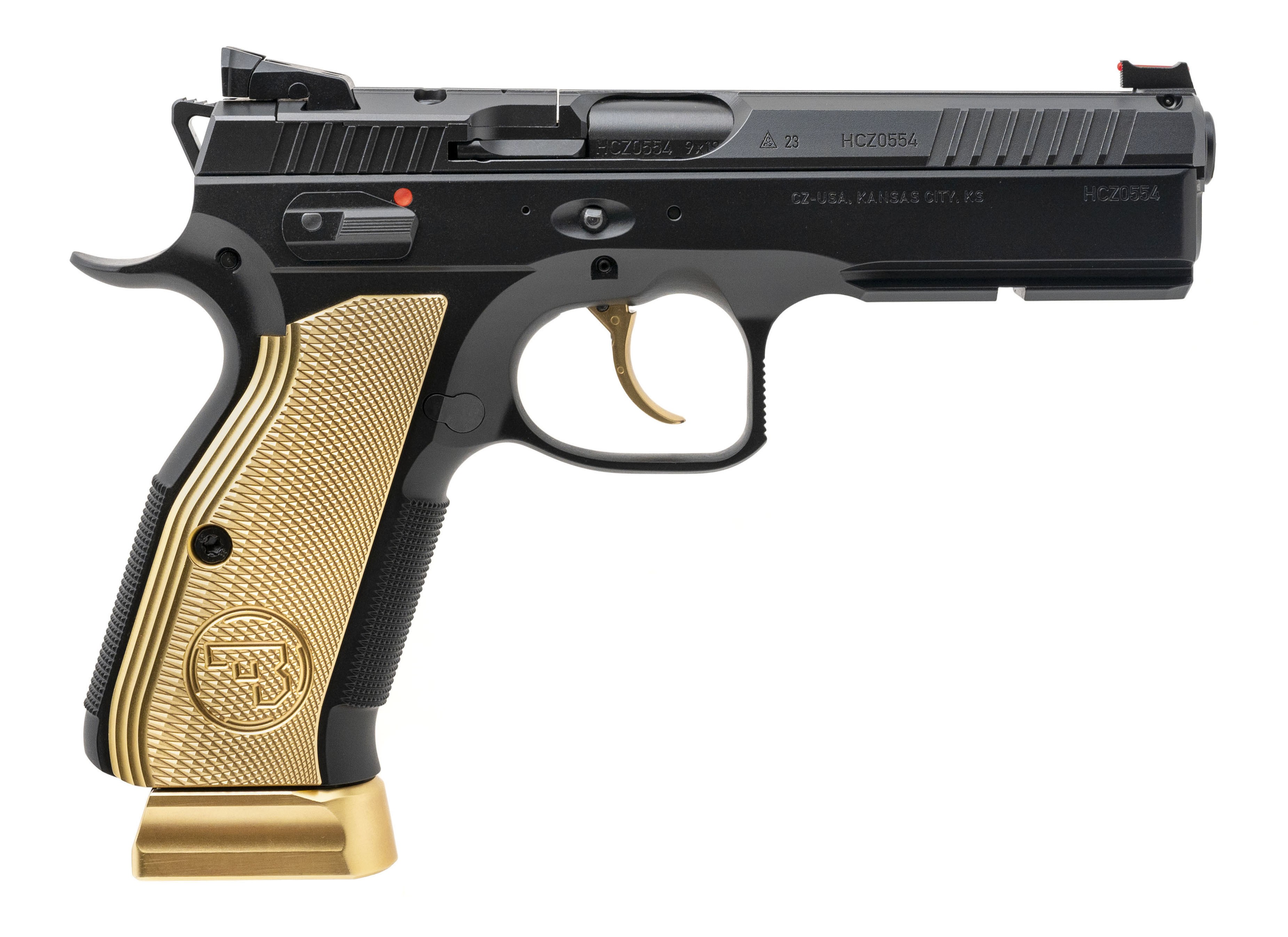 (SN: KCZ0475) CZ Shadow 2 “Gold Digger” TALO Edition Pistol 9mm (L2025-12025) NEW
