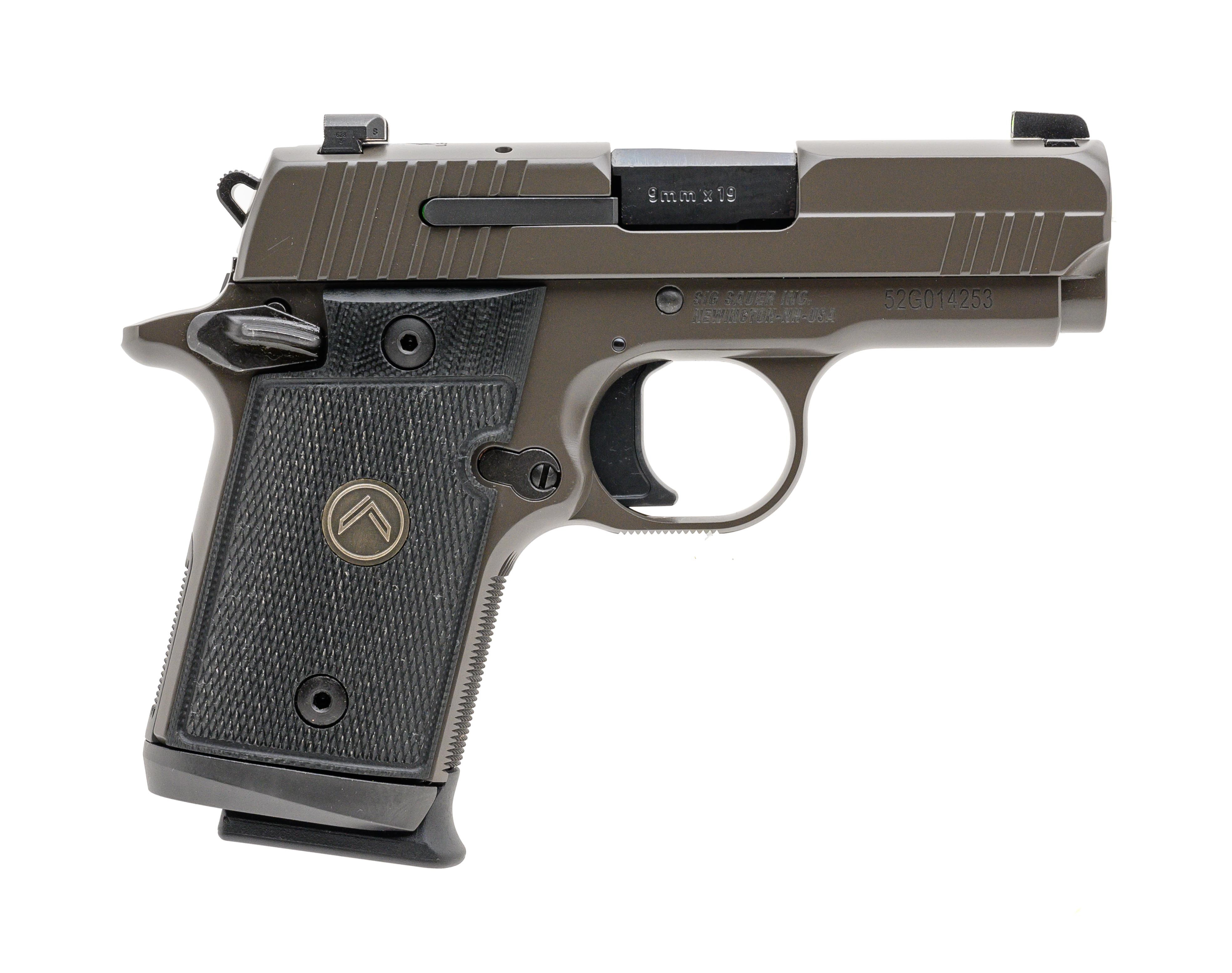 (SN: 52G027715) Sig Sauer P938 Legion Pistol 9mm (L2025-11150) NEW